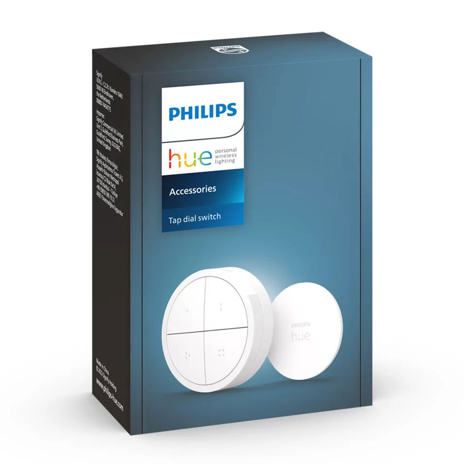 interrupteur Philips Hue Tap Dial Switch (frontaliers Belgique) –