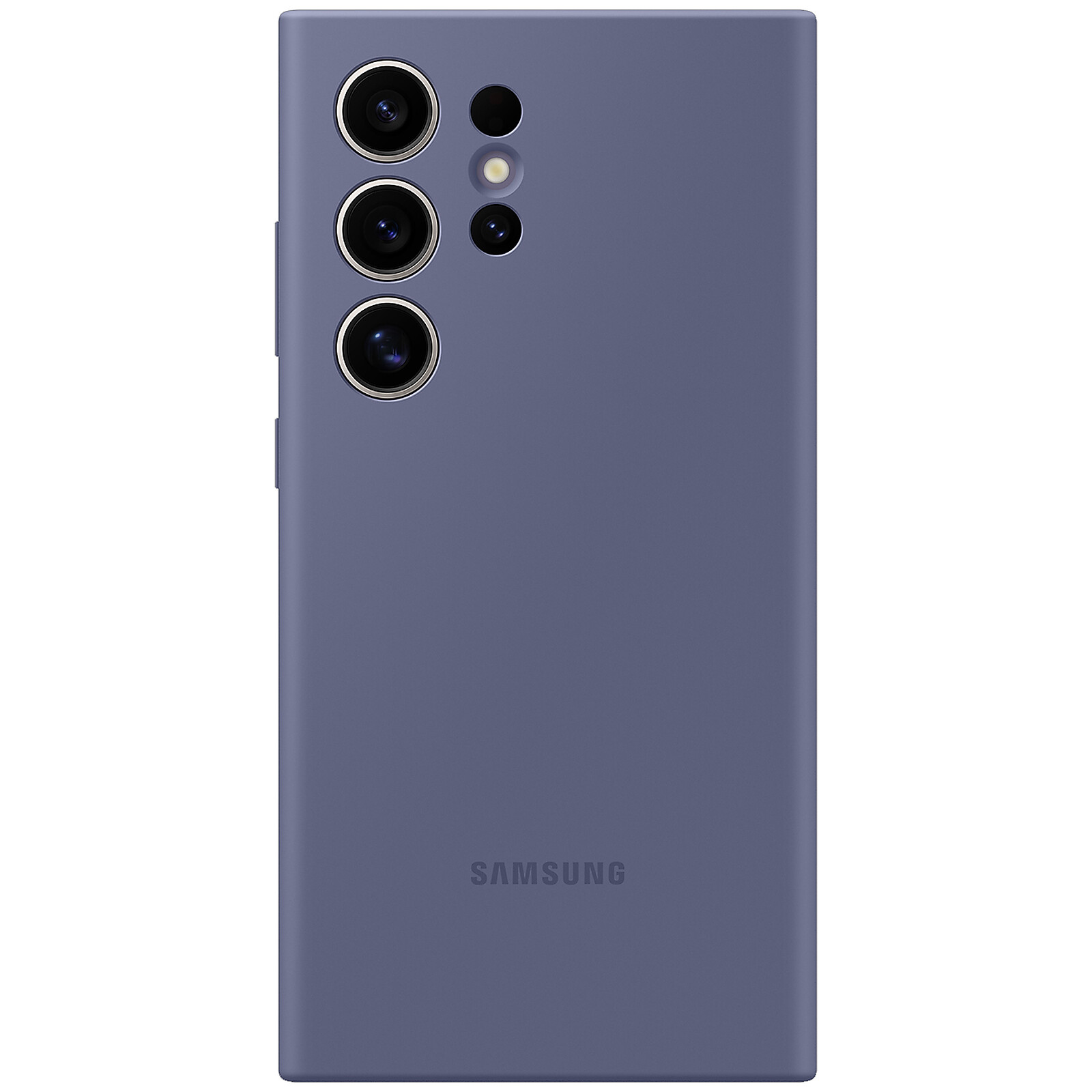 Funda de silicona Samsung verde para Galaxy S24 Ultra - Funda para