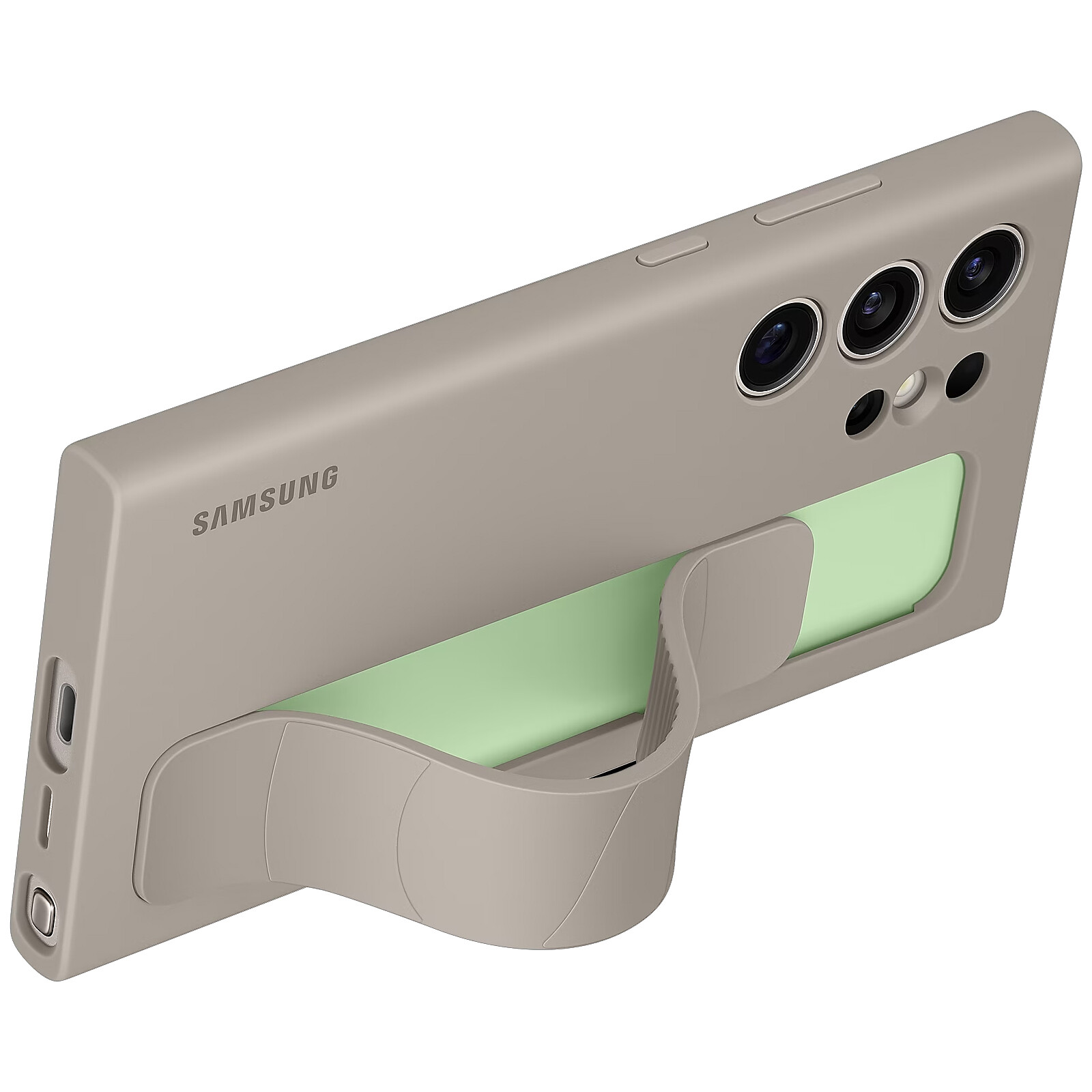 Coque Samsung Galaxy S24 Ultra 5G Transparente avec Anneau-Support