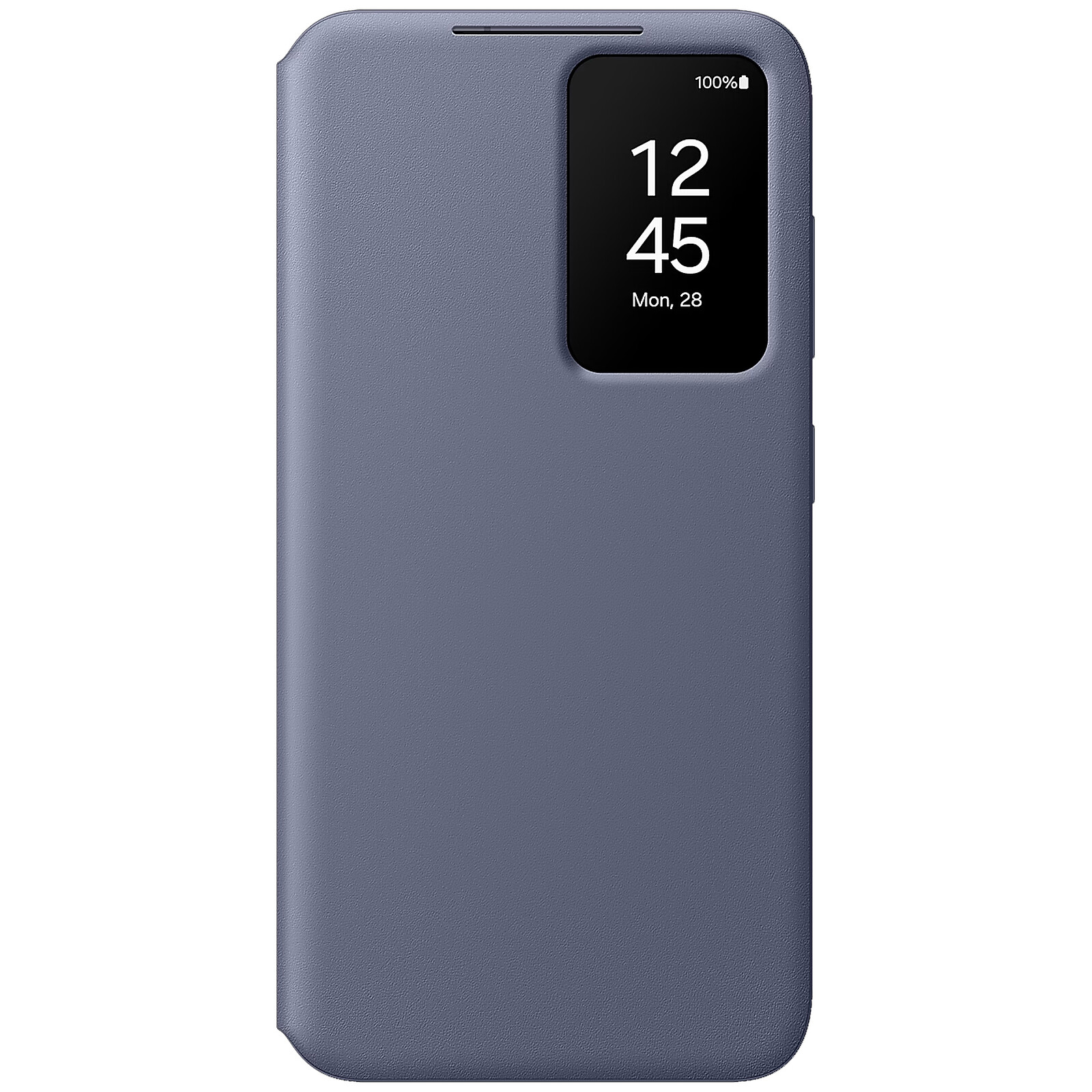 Samsung Smart View Wallet Case Violet Galaxy S24 - Coque téléphone