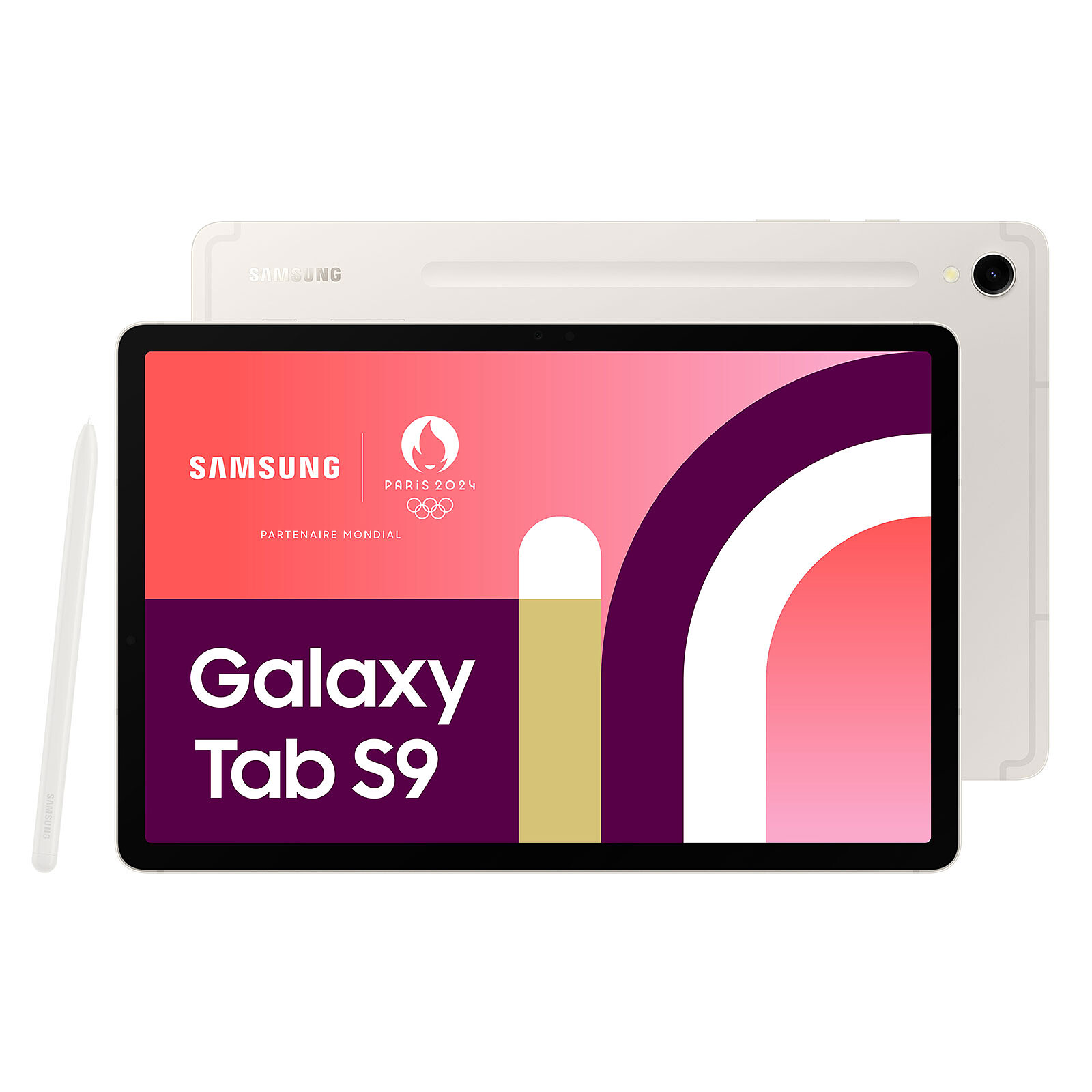 Samsung - Tablette Galaxy Tab S8+ Wi-Fi 8 Go /128 Go / 12.4 Argent
