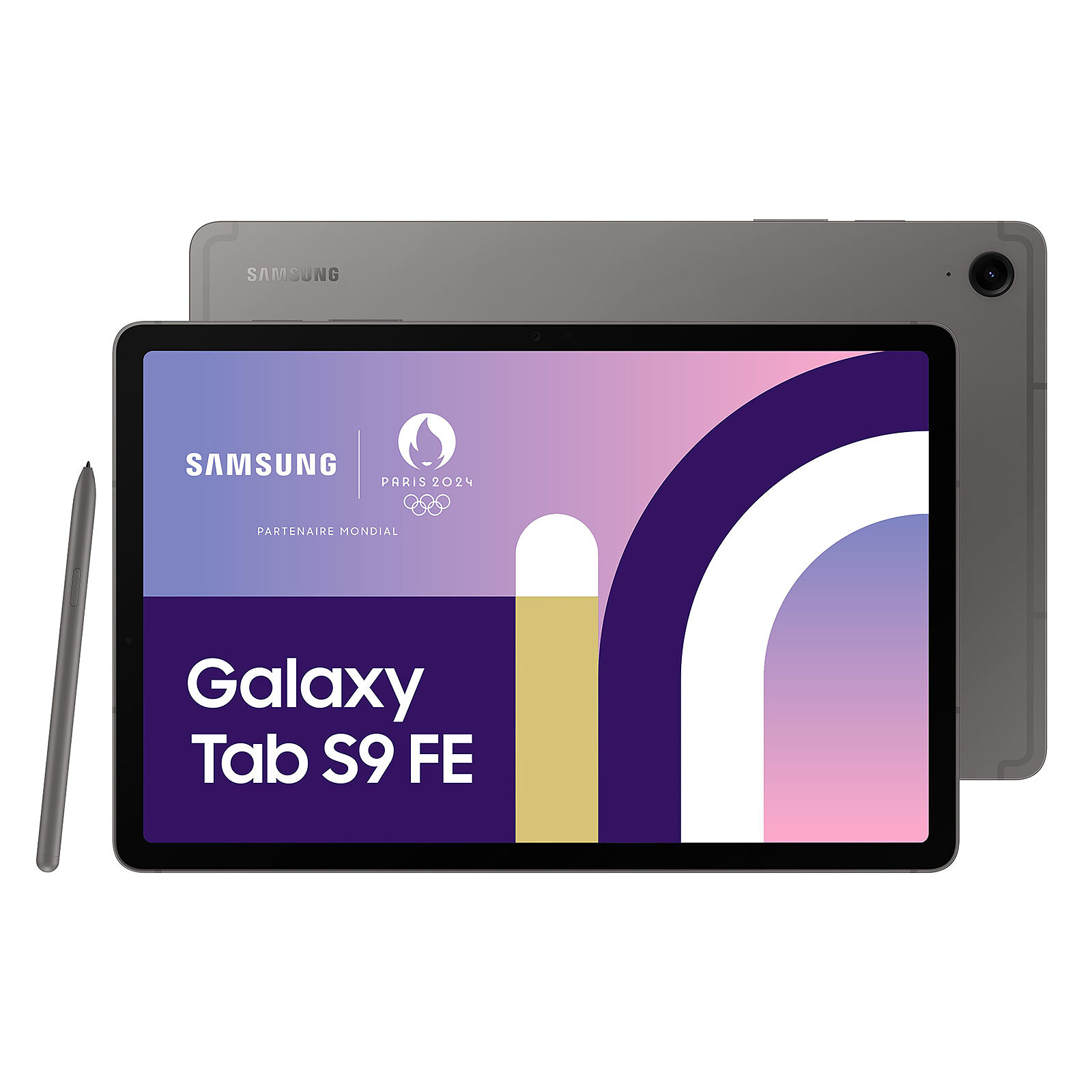 Samsung Galaxy Tab S9 FE+ 12.4 SM-X610N Argent WiFi - 128 Go - 8 Go -  Tablette Samsung sur