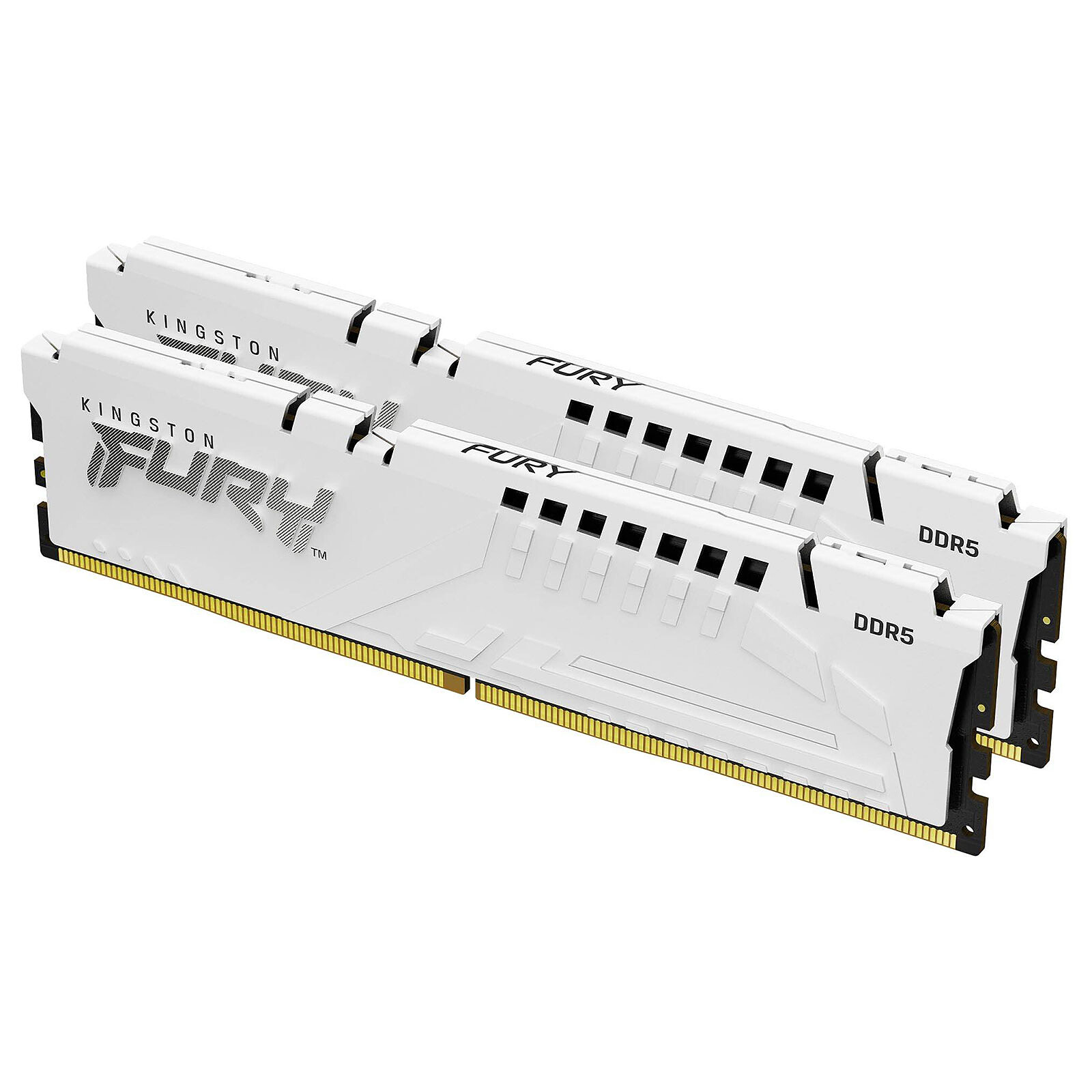 Kingston FURY Beast 32GB 2 X 16GB DDR5 6800 MHz CL34 White PC RAM 