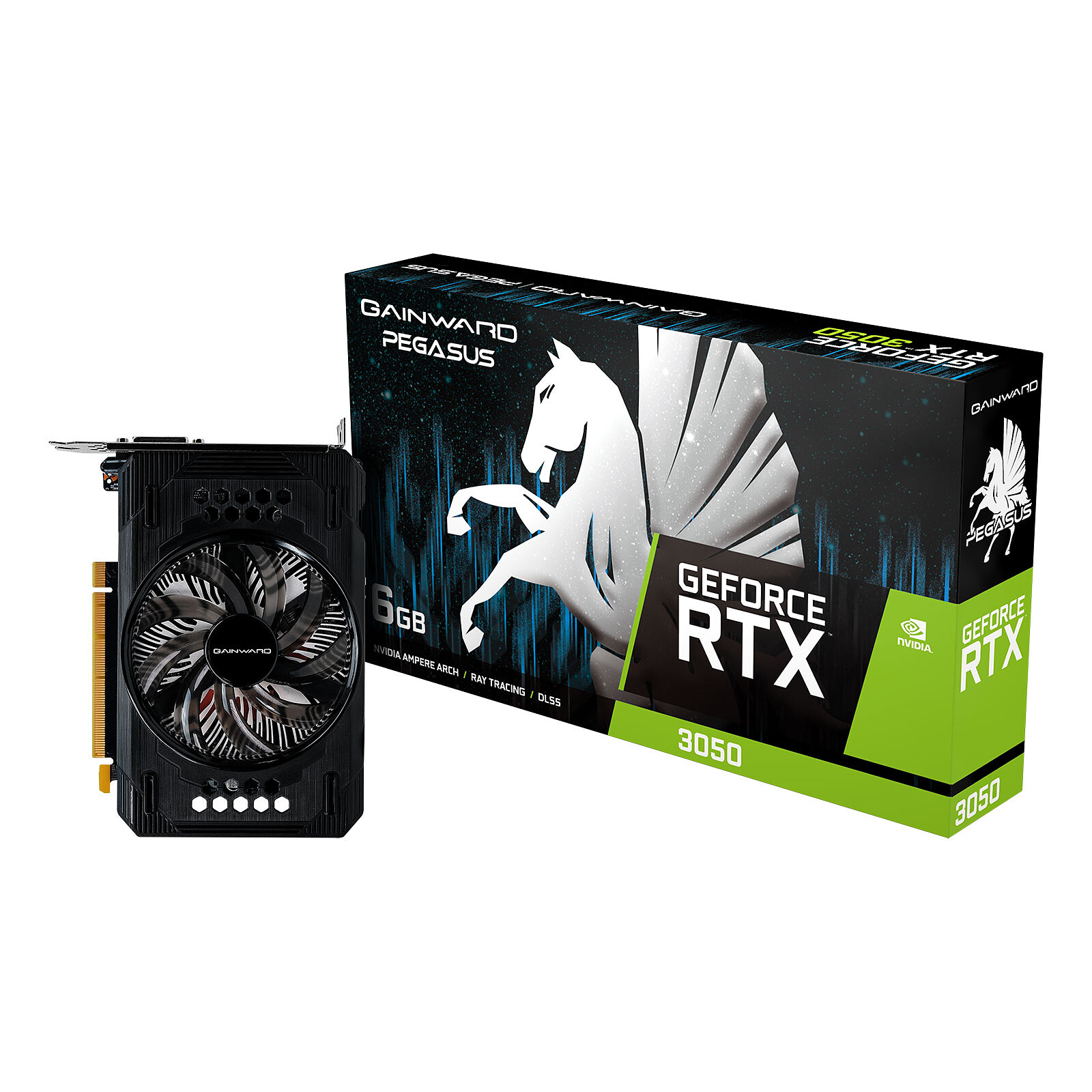 Gainward GeForce RTX 3050 Pegasus 6G - Graphics card - LDLC 3-year ...