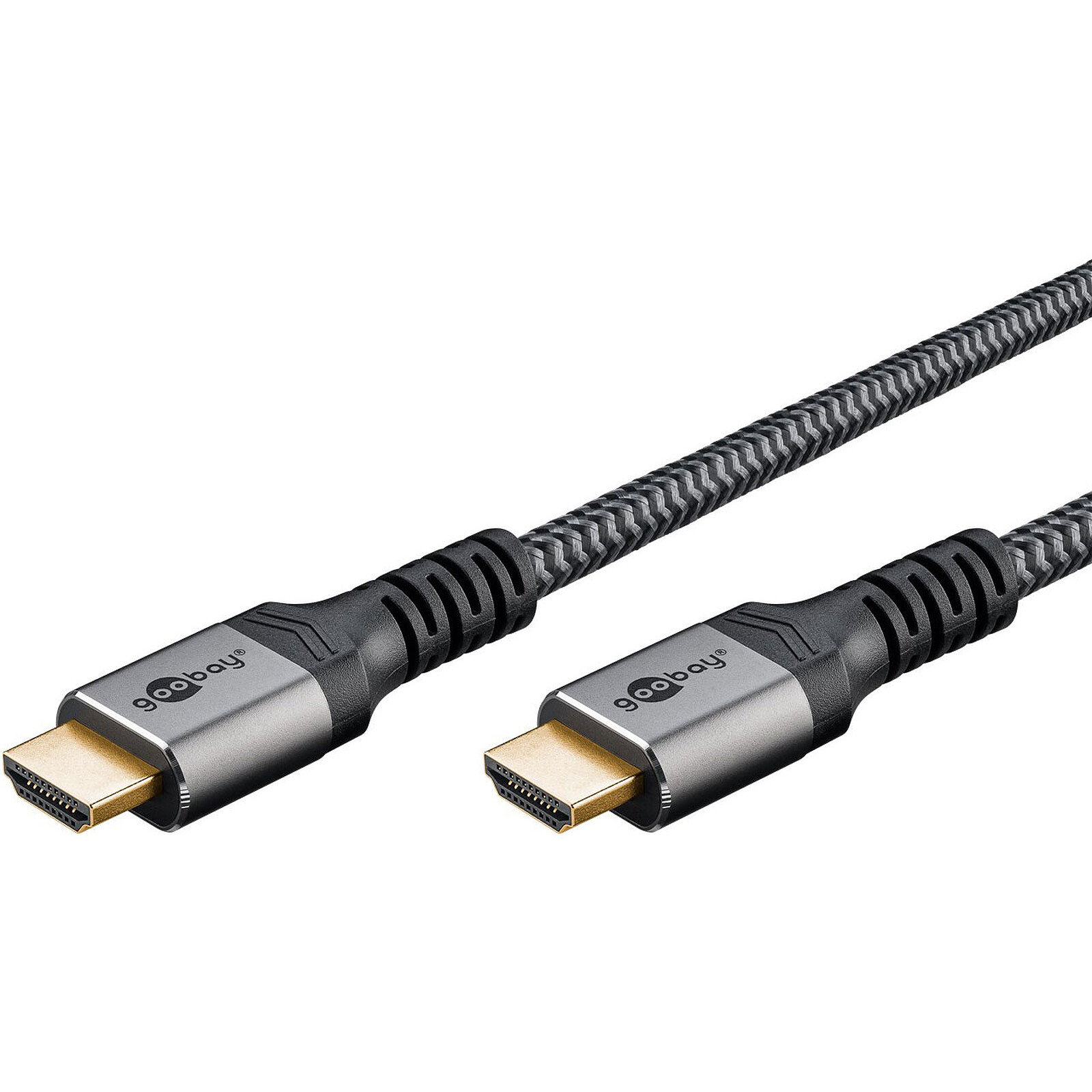Goobay 95118 - Cavo USB 2.0 Ad Alta Velocità, 5 Metri, Nero, Connettori Tipo A E Tipo B, Per Stampanti E Scanner