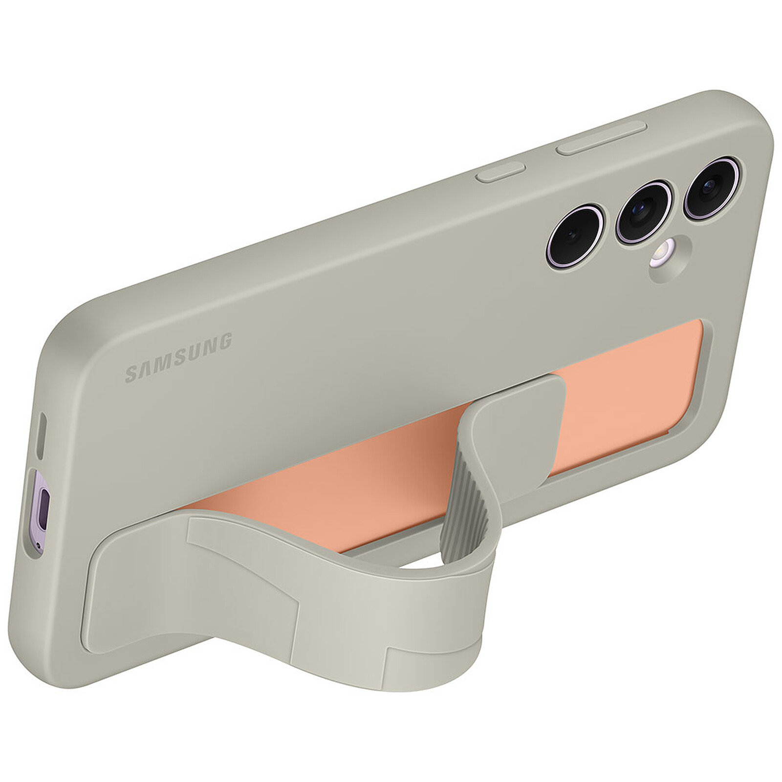 Custodia In Silicone TPU Per Gigaset Me GS55-6 – Semi-trasparente Con Adesivi Oro, Morbida E Antiurto