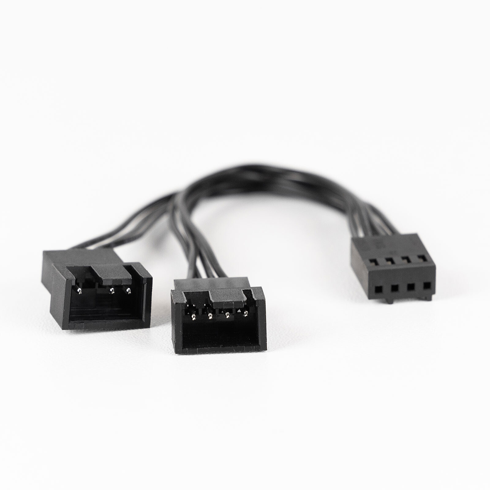 Textorm TXCI2FAN4 Dual 4 pin PWM Fan Connector Computer Power Supply 