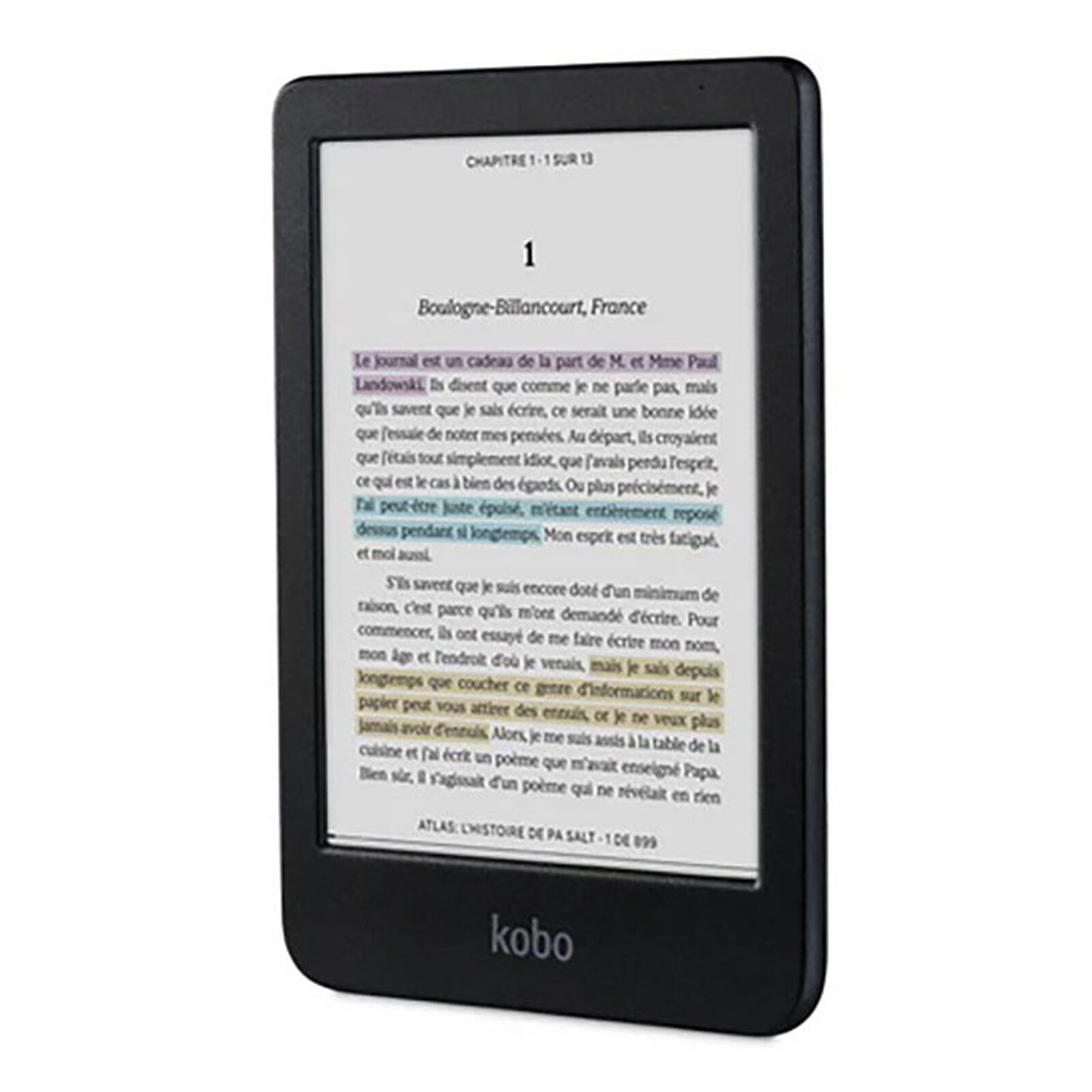 Kobo Clara Color Negro EReader LDLC