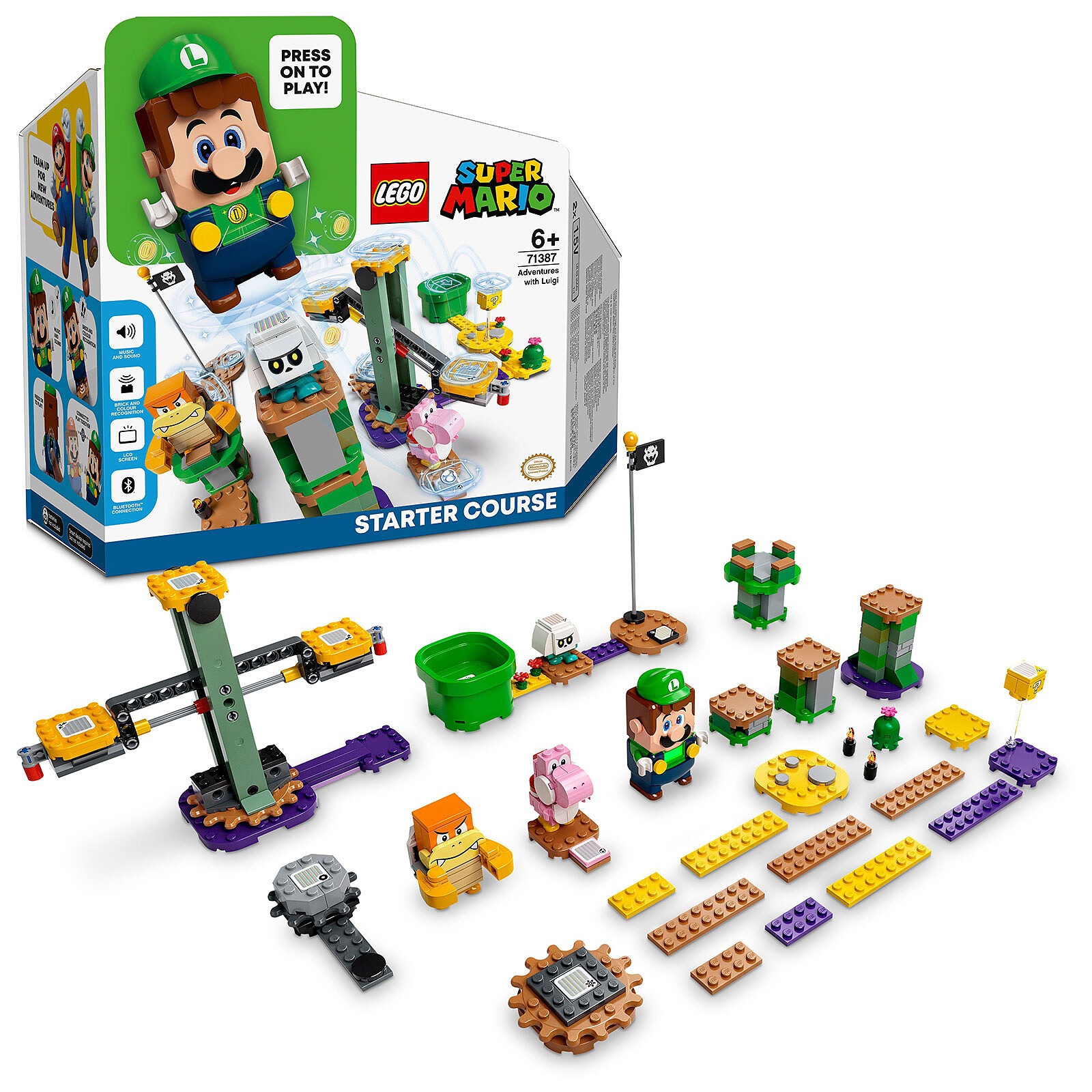 LEGO Super Mario 71387 Adventures of Luigi Starter Pack. LEGO LDLC 3 year warranty