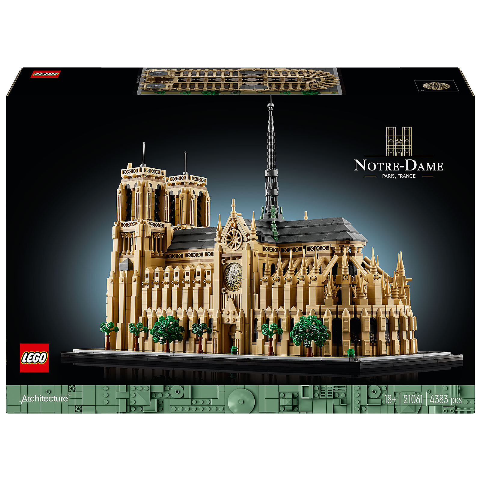 LEGO Architecture 21061 Notre Dame De Paris LEGO LDLC