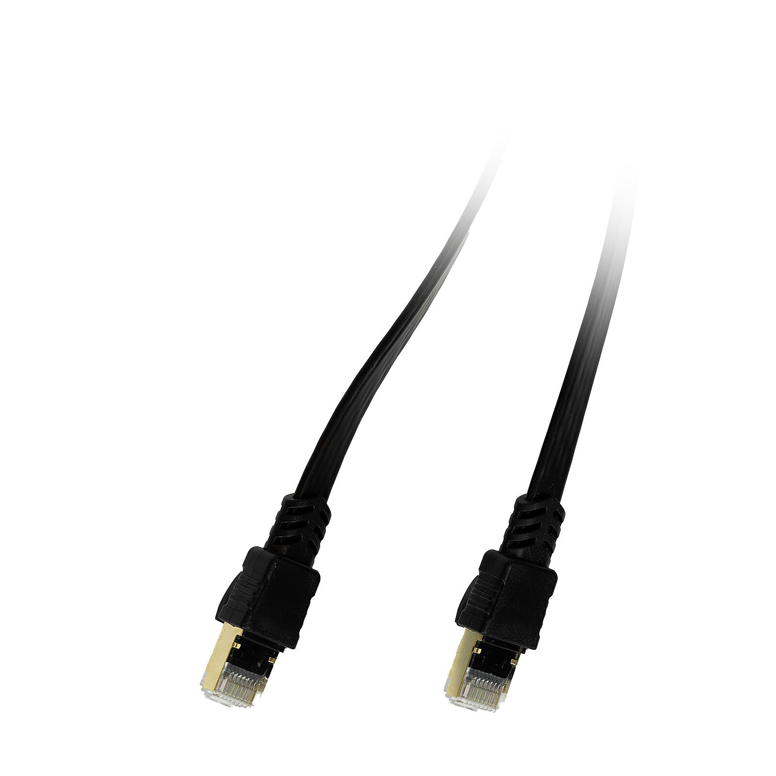 Textorm C ble RJ45 Plat CAT 8 1 U FTP M le m le 10 M Noir C ble Textorm C ble RJ45 Plat CAT 8 1 U FTP M le m le 10 M Noir C ble