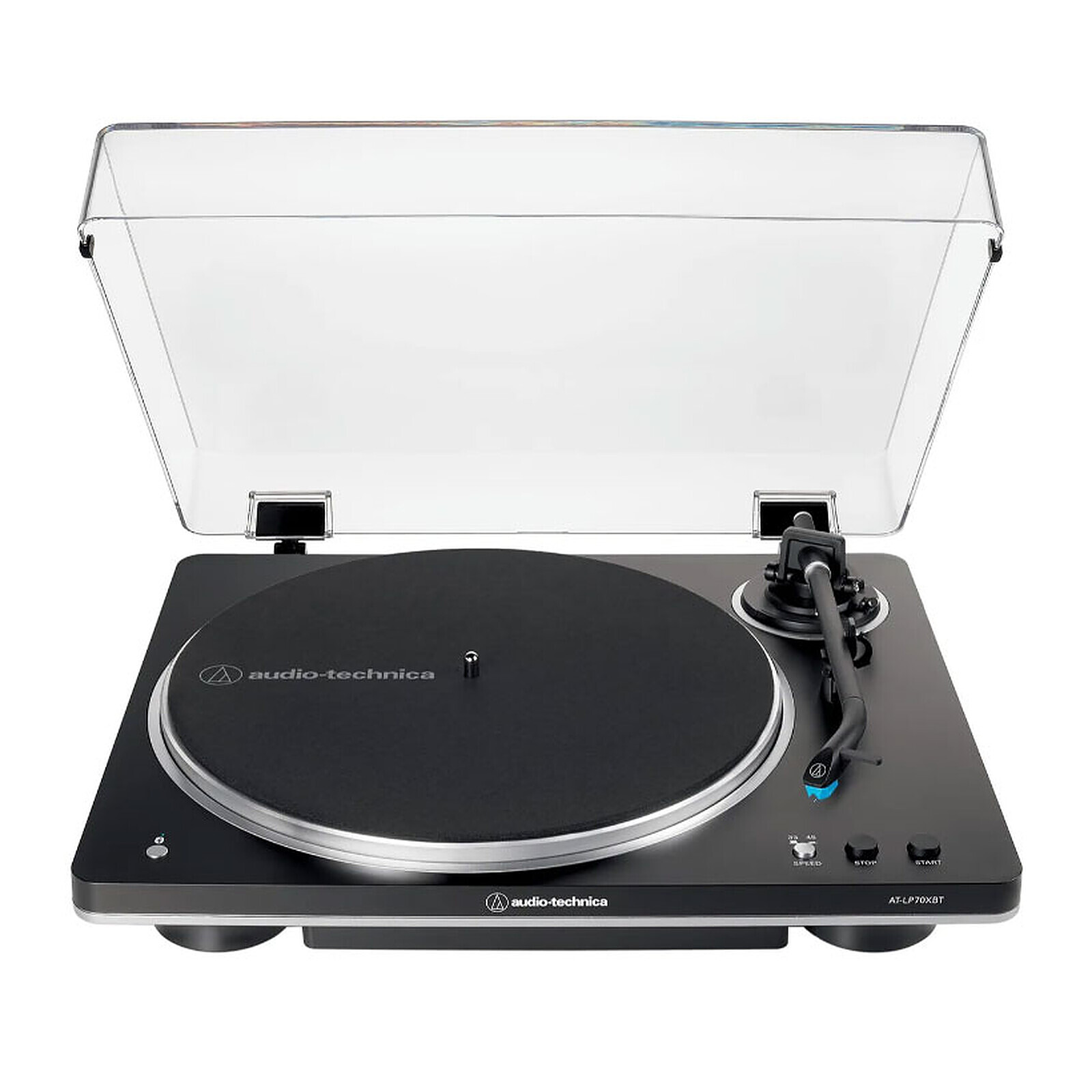 Audio-Technica AT-LP70XBT Black + KEF LSX II Green - Speakers