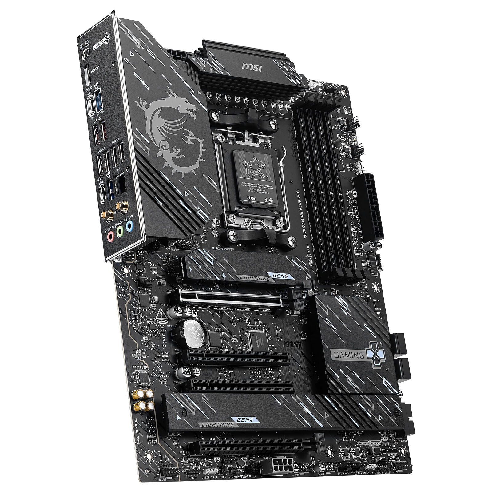 MSI X870 GAMING PLUS WIFI Motherboard LDLC