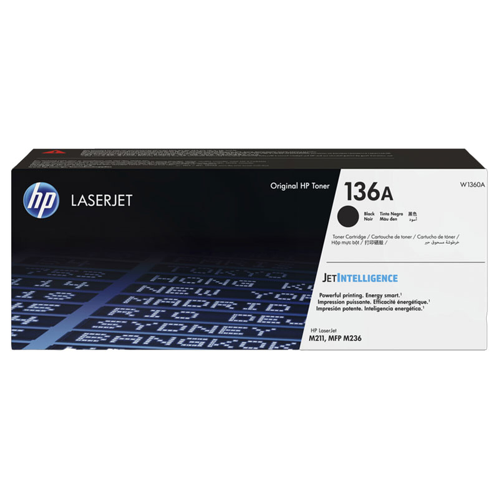 HP 136A Noir (W1360A) - Toner imprimante - LDLC