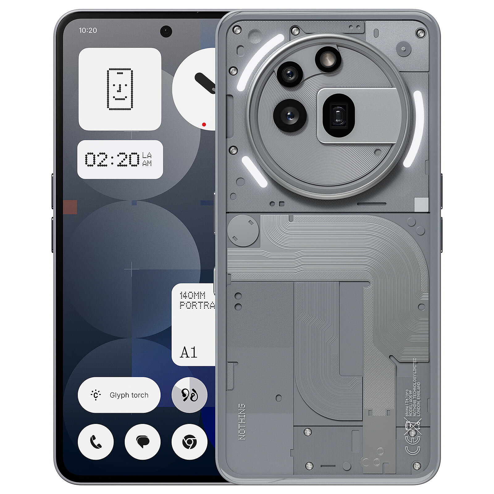 Nothing Phone (3a) Pro Grey (12GB / 256GB). - Mobile phone