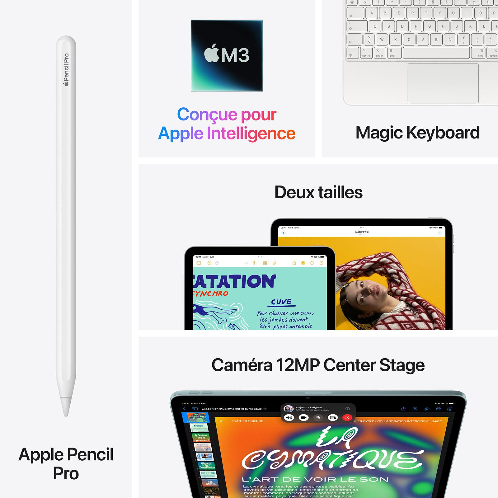 Apple iPad Air M3 13-inch (2025) Wi-Fi + Cellular 1TB Blue 