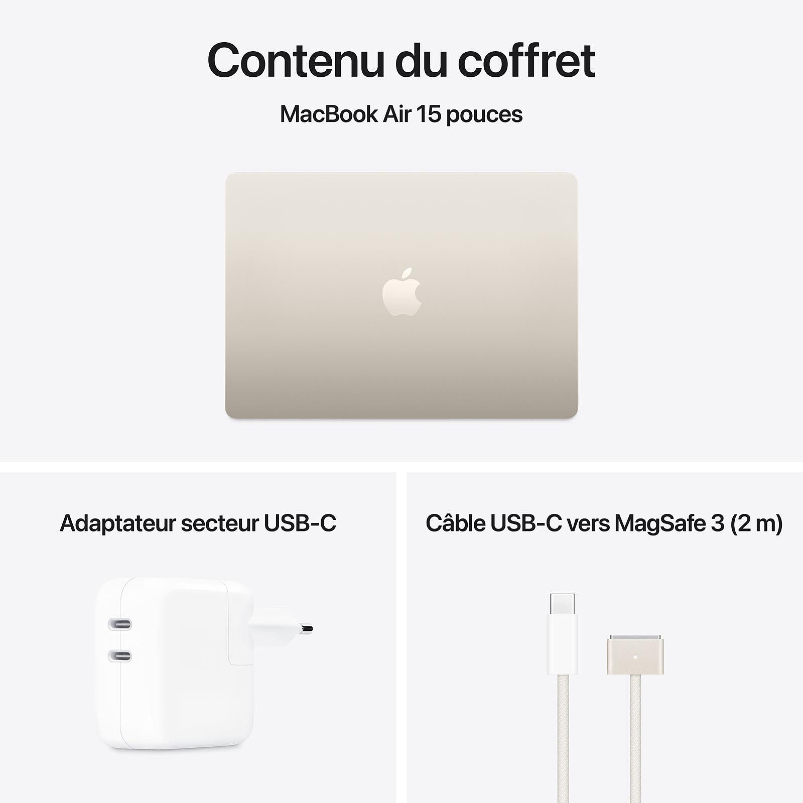 Apple MacBook Air M4 15-inch (2025) Starlight 24GB/512GB (MC6K4FN