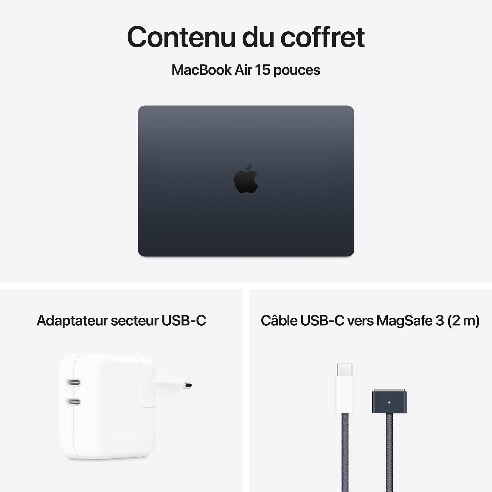 Apple MacBook Air M4 15-inch (2025) Midnight 32GB/1TB (MC6L4FN/A 