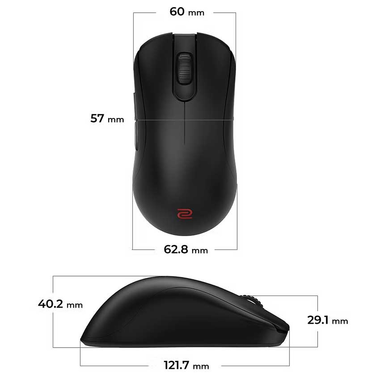 BenQ Zowie ZA13-DW (Black). - Mouse - LDLC 3-year warranty