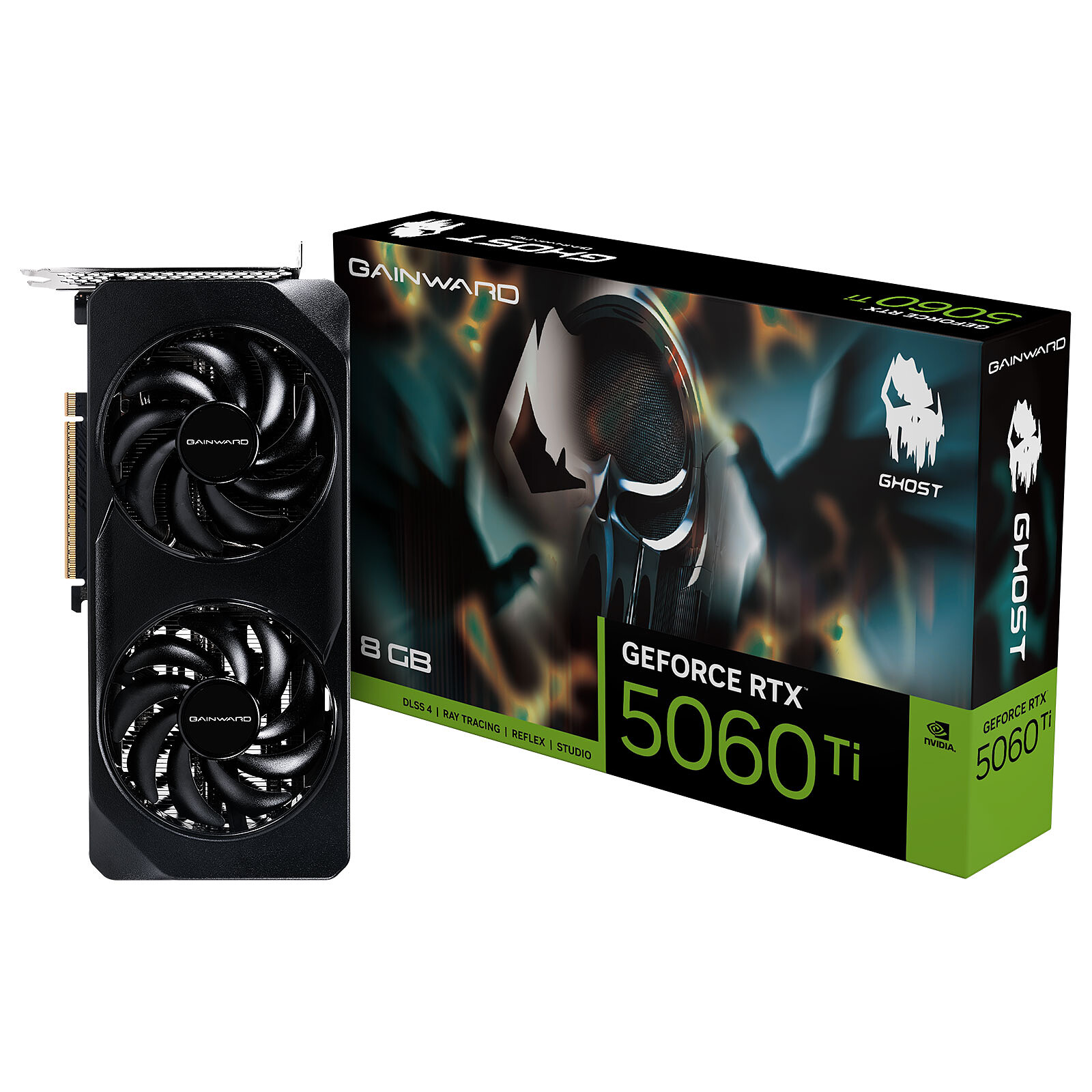 Gainward GeForce RTX 5060 Ti Ghost 8GB. - Graphics card Gainward GeForce RTX 5060 Ti Ghost 8GB. - Graphics card