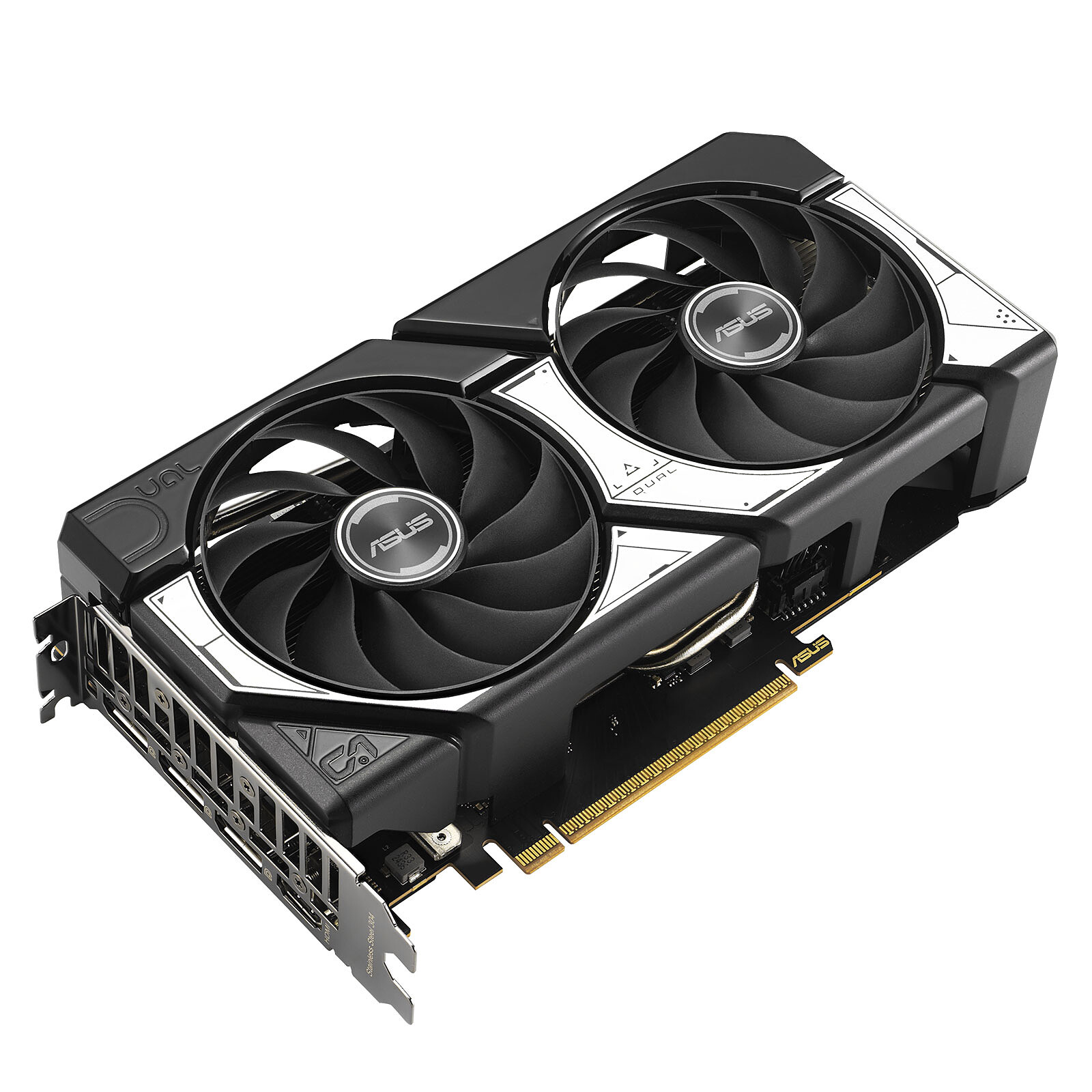 Carte Graphique ASUS Dual GeForce RTX 5060 OC Edition White - 8Go GDDR7, NVIDIA Blackwell, DLSS 4 - Pour Gaming En 1440p