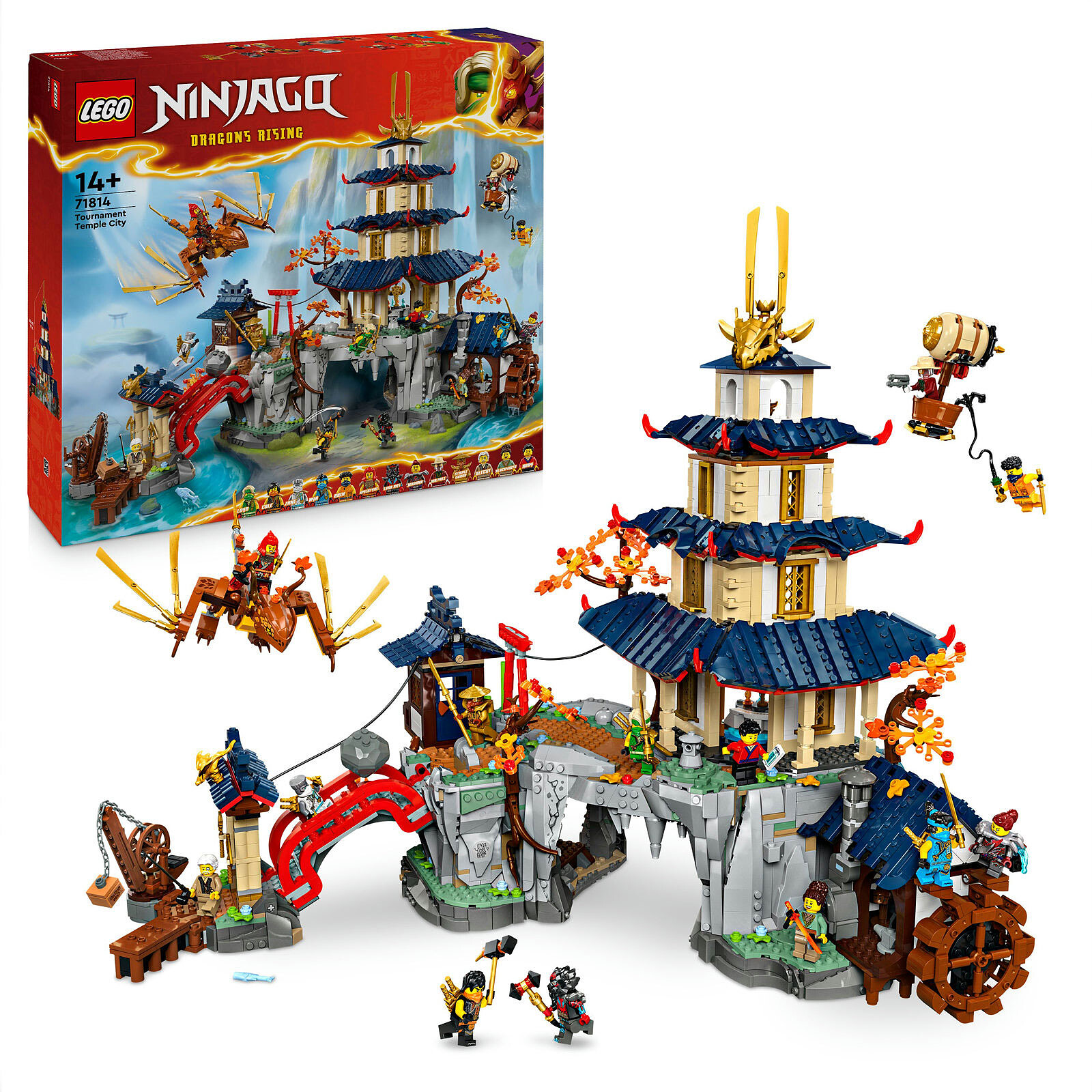 LEGO Ninjago 71814 Tournament Temple City - LEGO - LDLC | Holy Moley