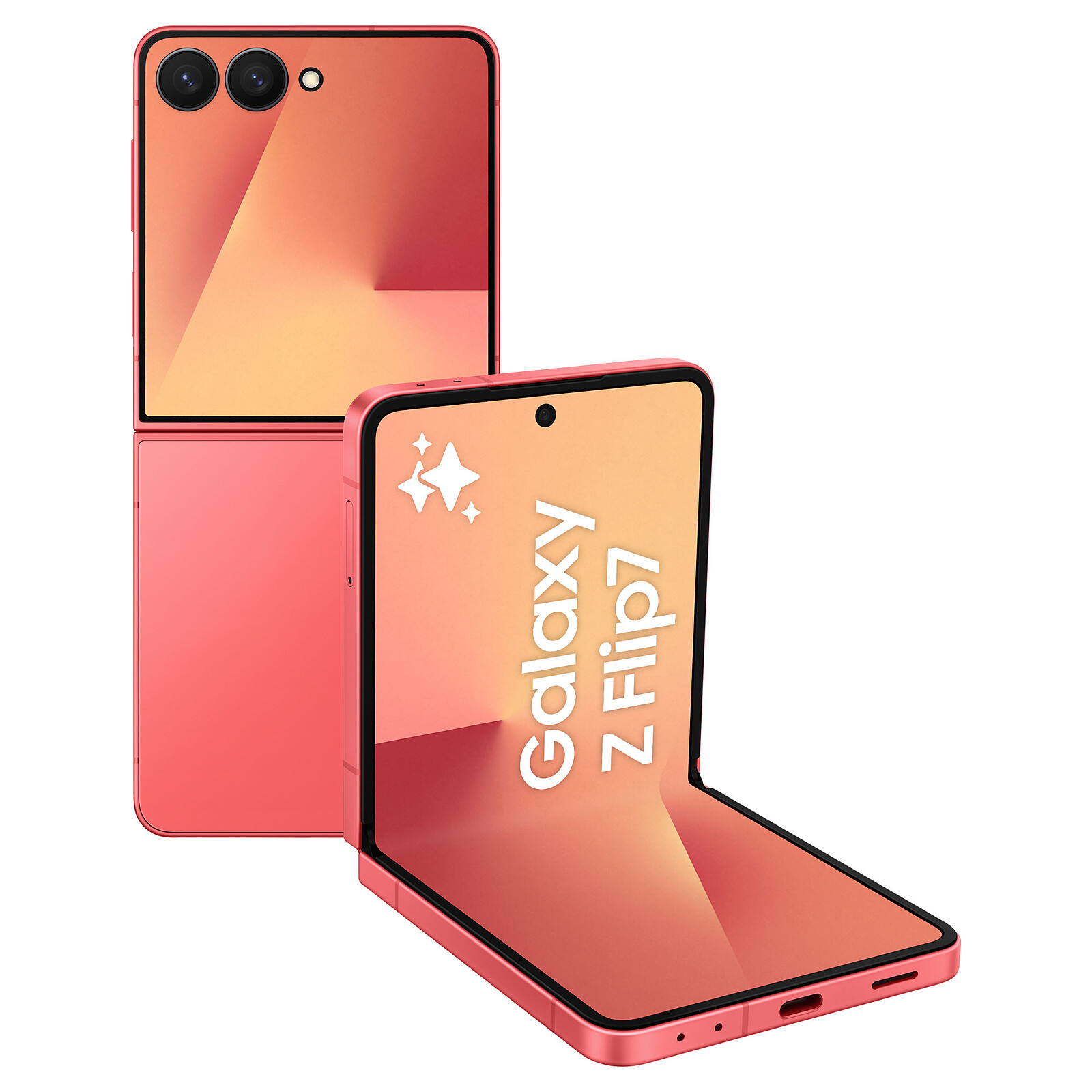 Samsung Galaxy Z Flip 7 Coral (12GB / 256GB) - Mobile phone
