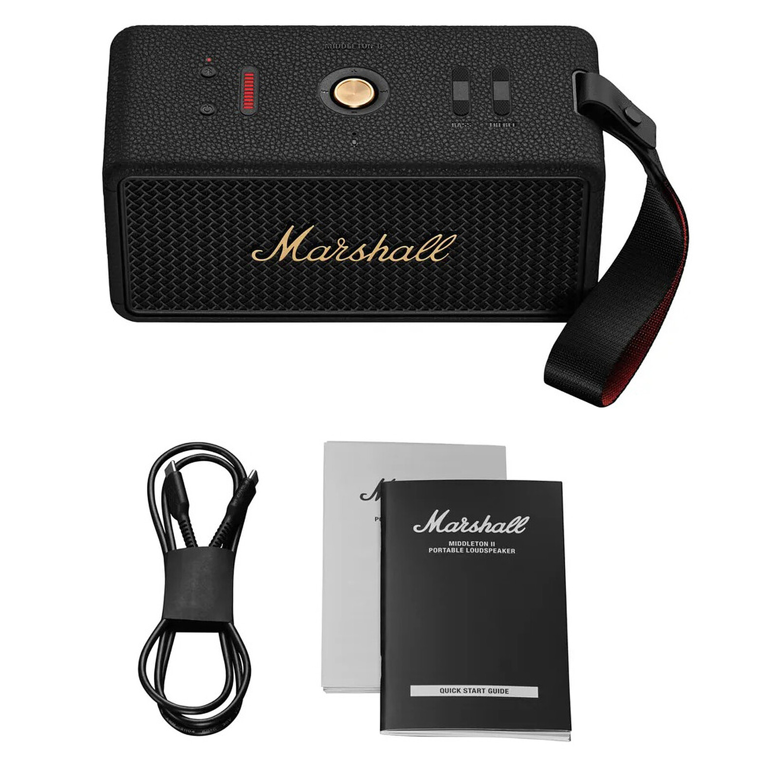 Marshall Middleton II Black/Copper - Cassa Bluetooth - LDLC