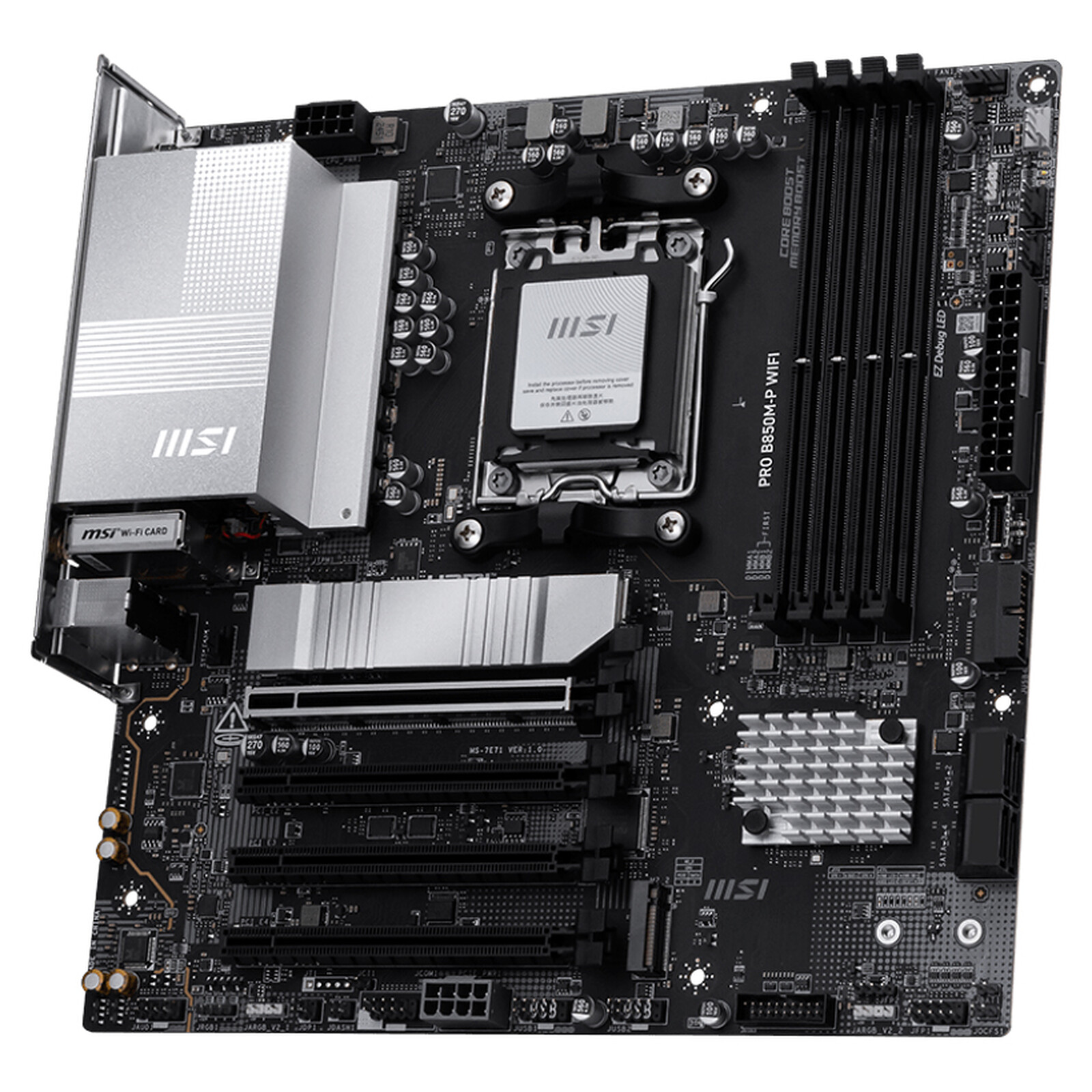 MSI PRO B850M-P WIFI - Placa base - LDLC