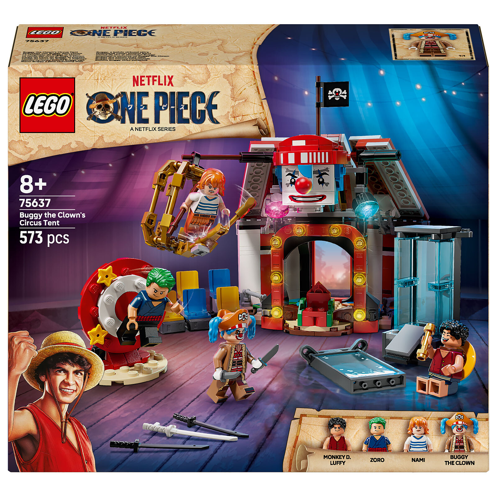 LEGO One Piece 75637 Baggy the Clown's Big Top