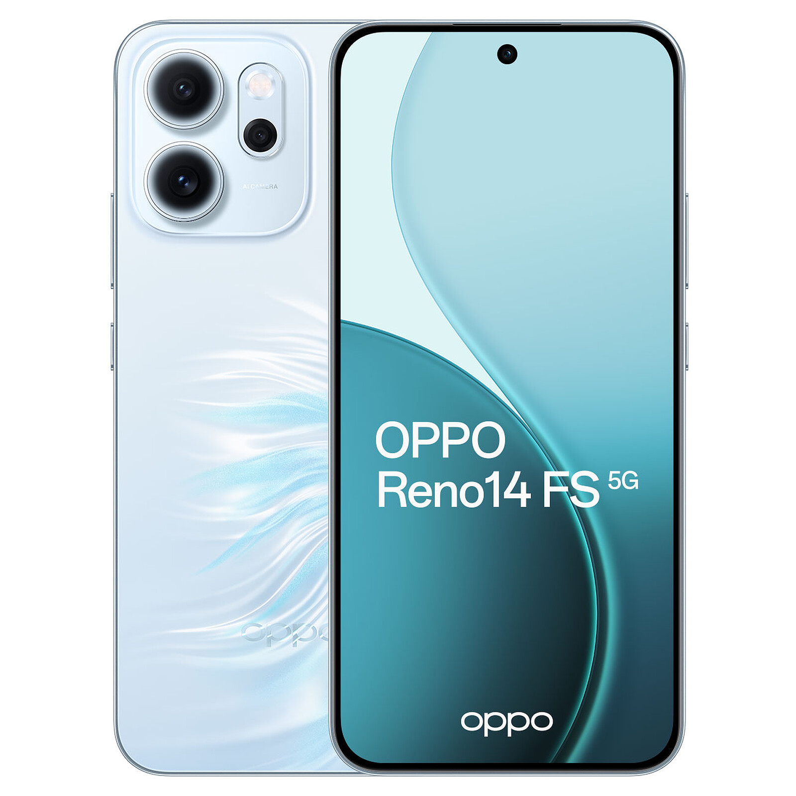 OPPO Reno14 FS 5G Opal Blue (12GB / 512GB) - Mobile phone