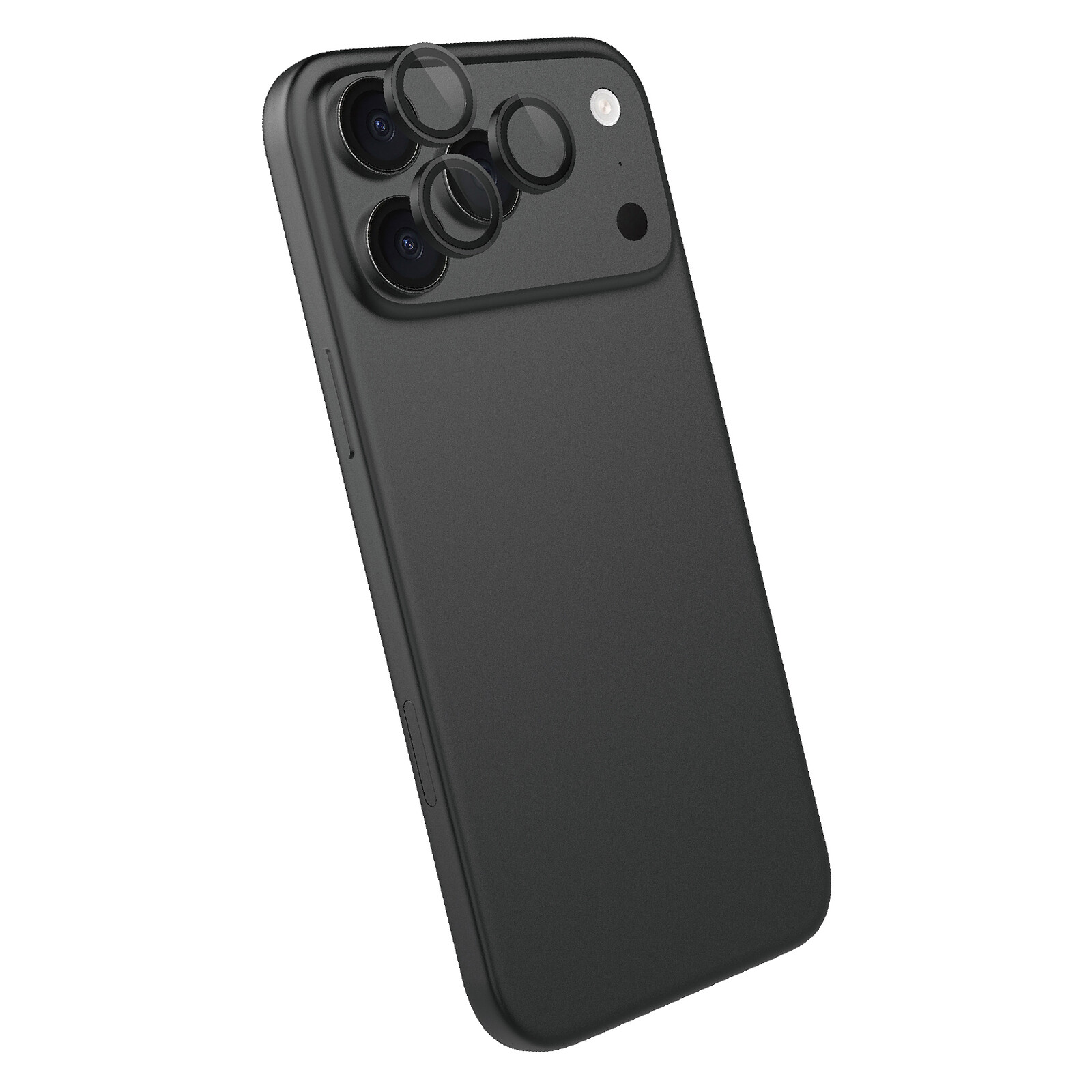 AFENGBOX 2 Pezzi Protezione Fotocamera Per IPhone 17 Air,Anti-Graffio Vetro Temperato Pellicola Fotocamera,Copri Lente Fotocamera Cover Armor Accessori Per IPhone 17Air 2025,Nero - Foto 2