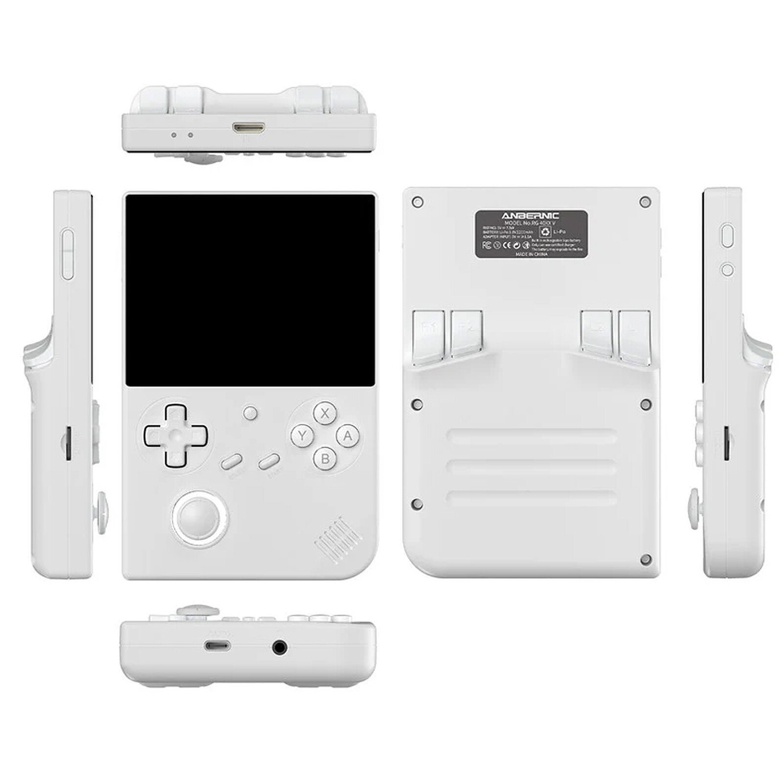 Anbernic RG 40XXV 64 GB (White) - Retro gaming console - LDLC