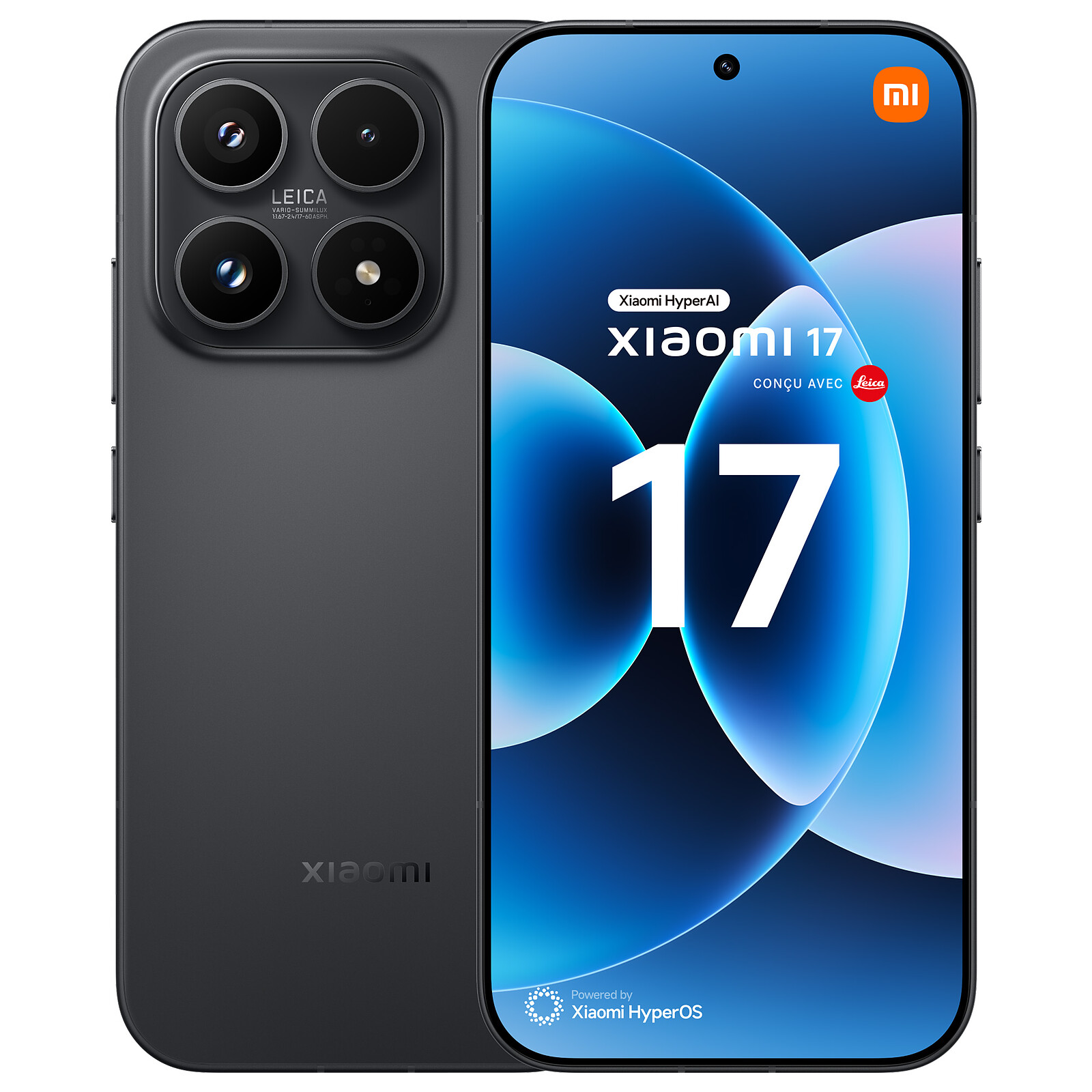 Xiaomi 17 Designed with Leica Black (12 GB / 512 GB) - Mobile