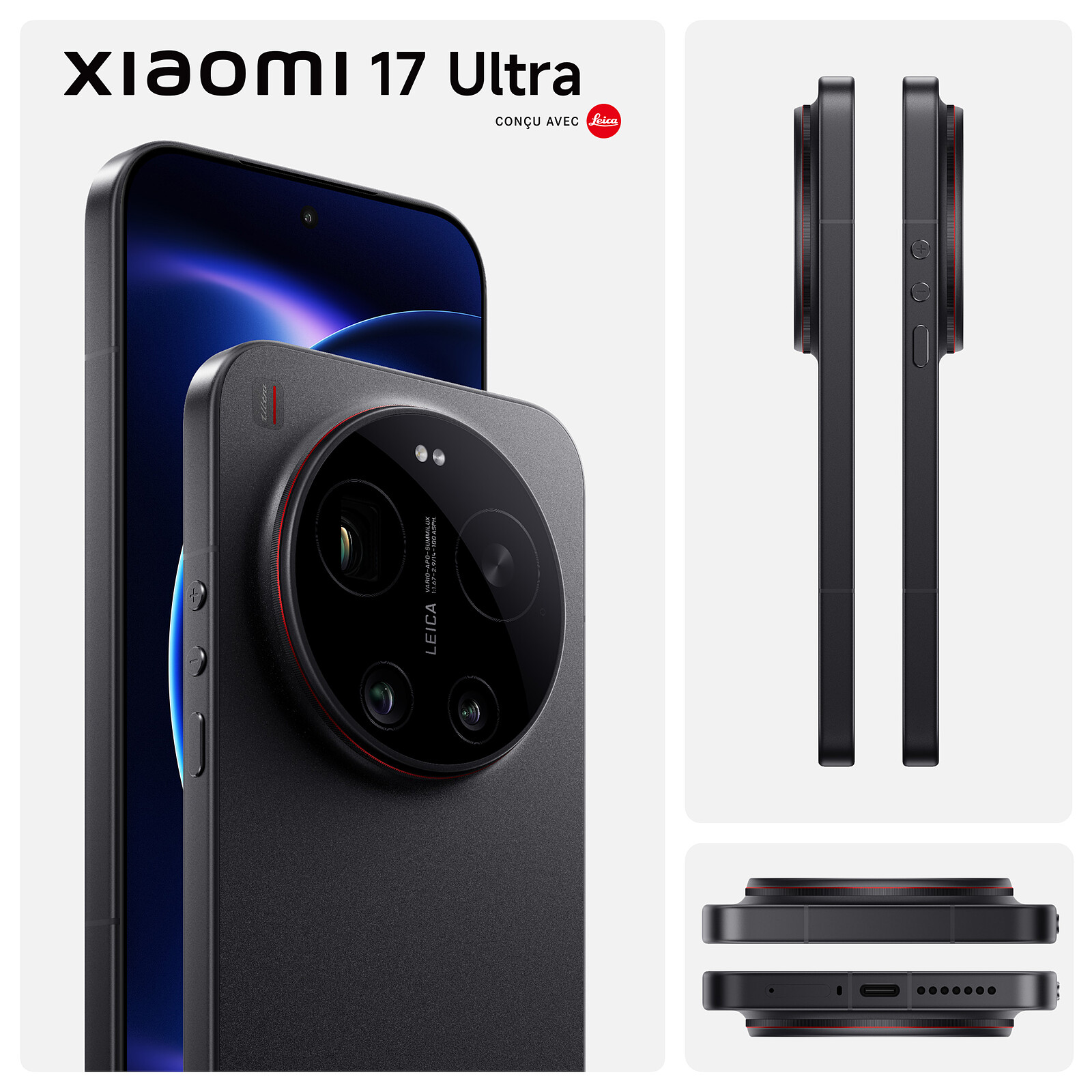 Xiaomi 17 Ultra Designed with Leica Black (16 GB / 512 GB