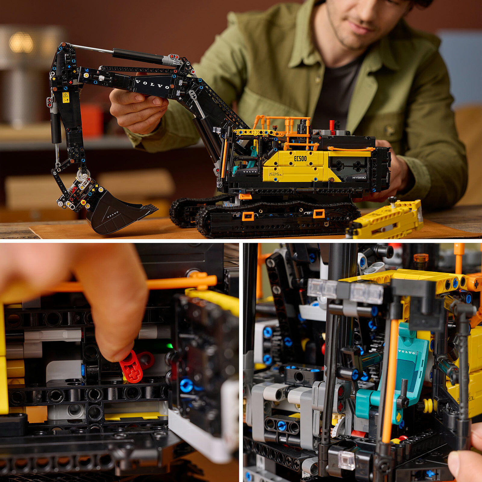 LEGO Technic 42215 Volvo EC500 Hybrid Excavator - LEGO - LDLC