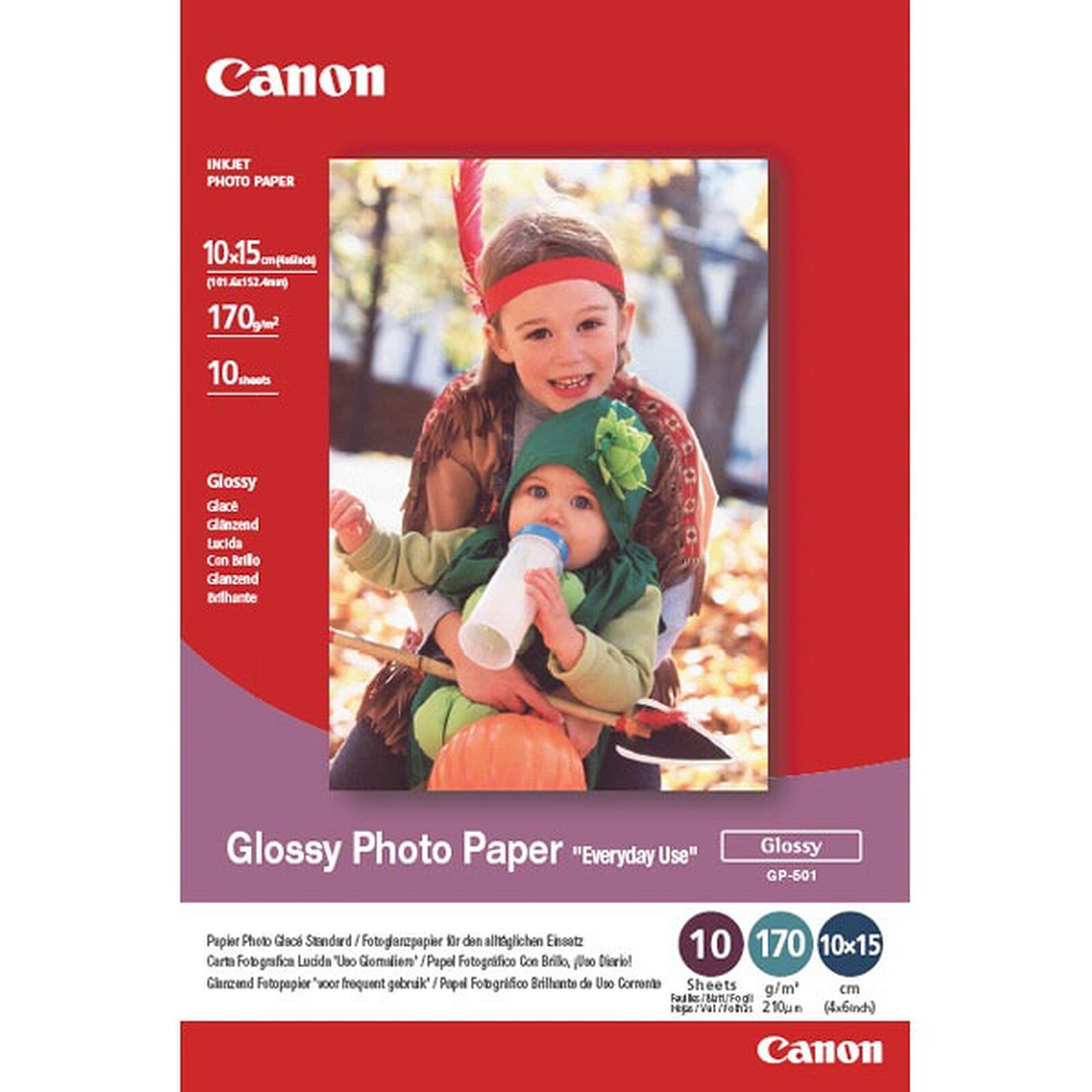 Canon GP-501 10x15 - Papier imprimante - LDLC