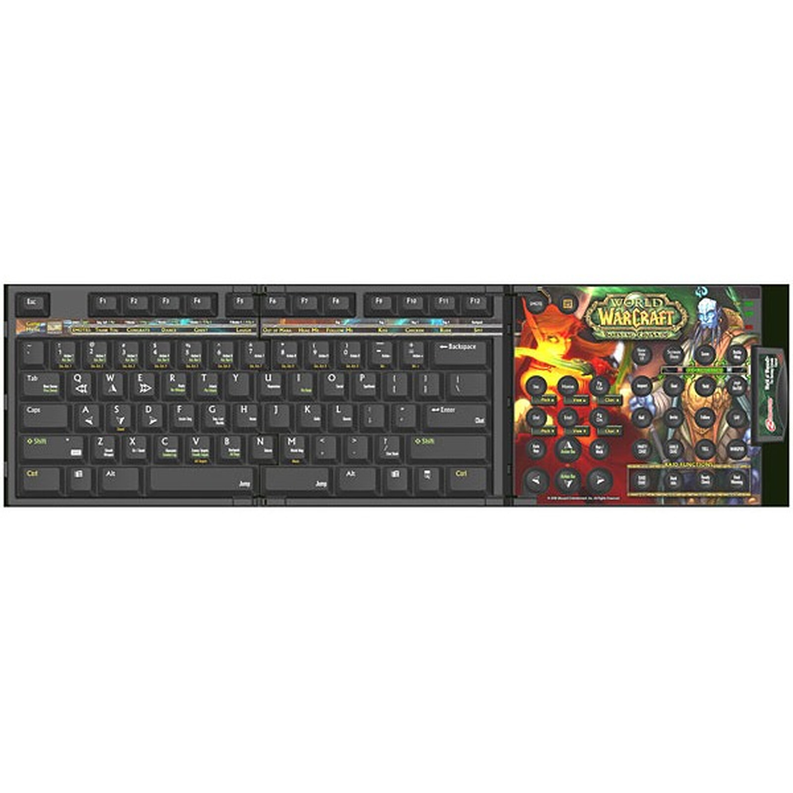 Zboard Keyset "World of Warcraft Burning Crusade" Clavier PC Zboard sur