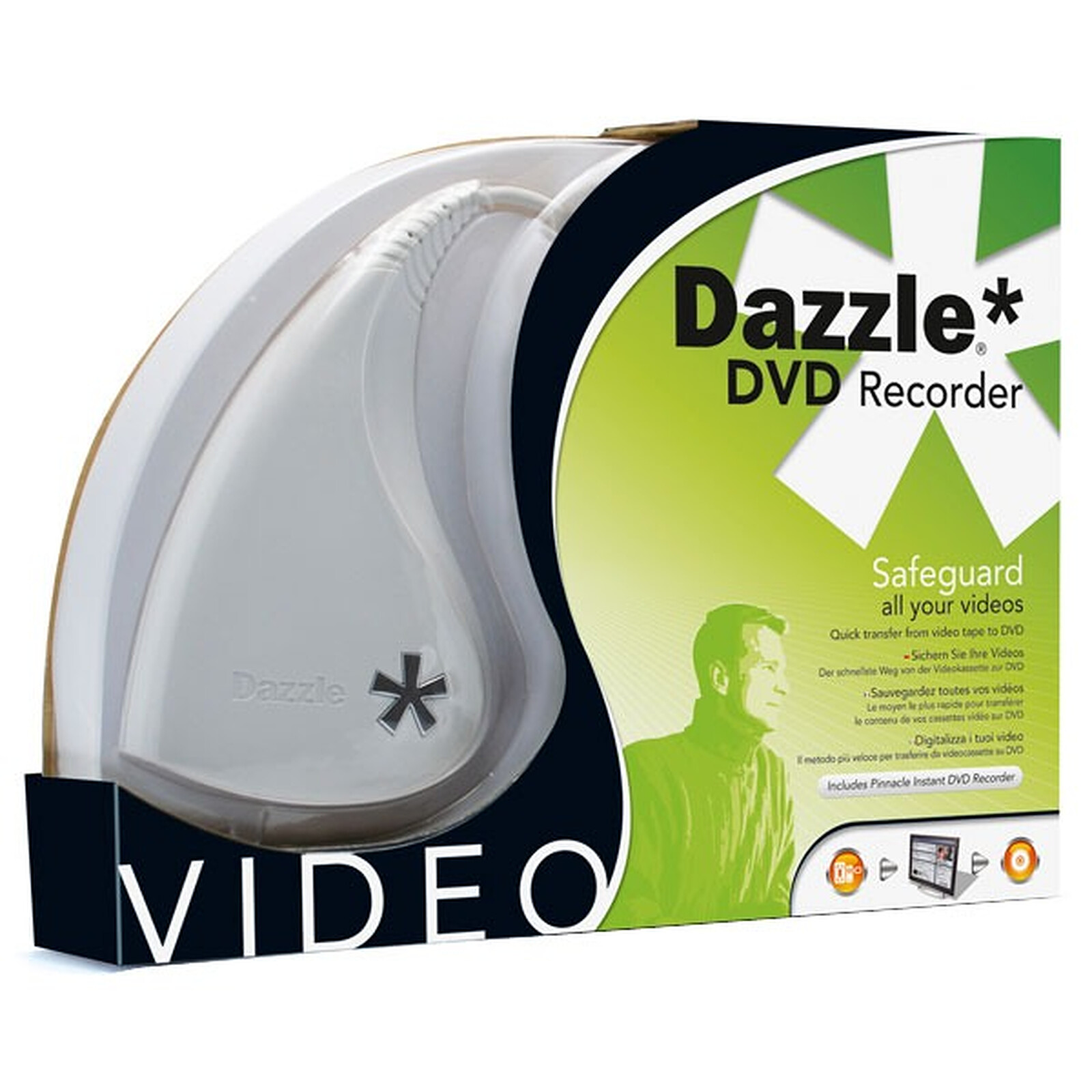 Dazzle DVD Recorder Carte d'acquisition Dazzle sur