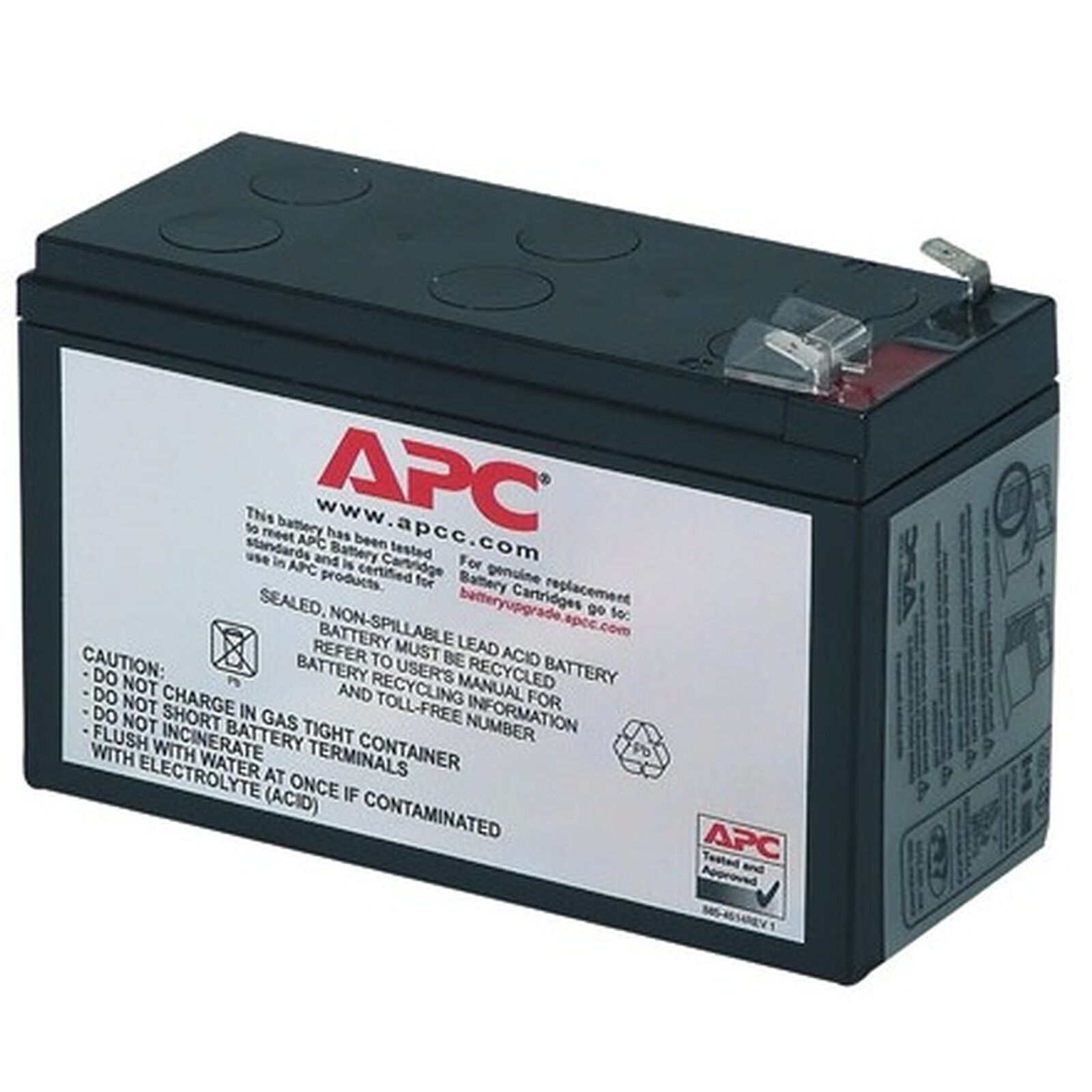 APC RBC17 (RBC17) - Achat Batterie onduleur APC pour professionnels sur