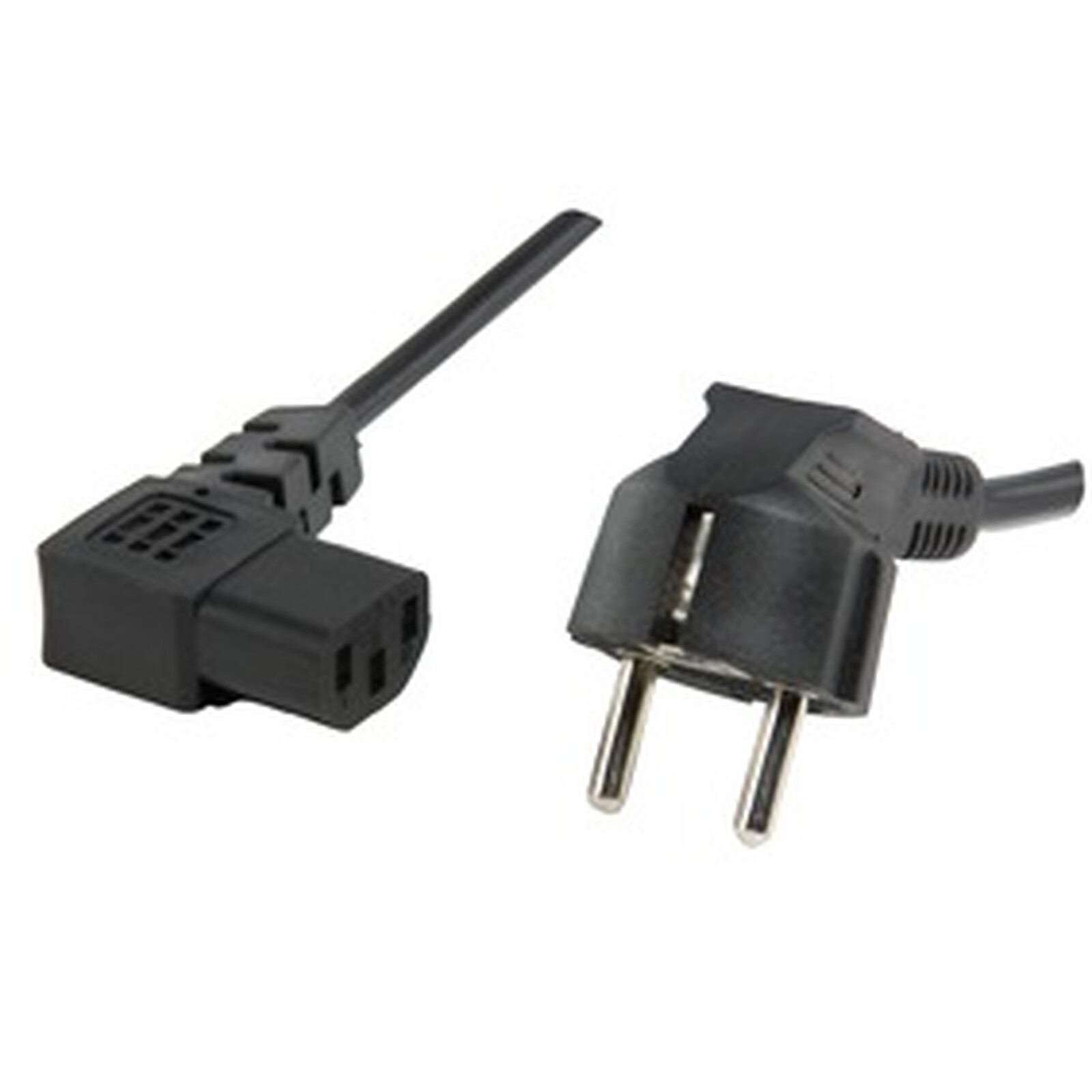 Double câble d'alimentation pour PC, moniteur et onduleur (1,8 m) - Câble  Secteur - Garantie 3 ans LDLC