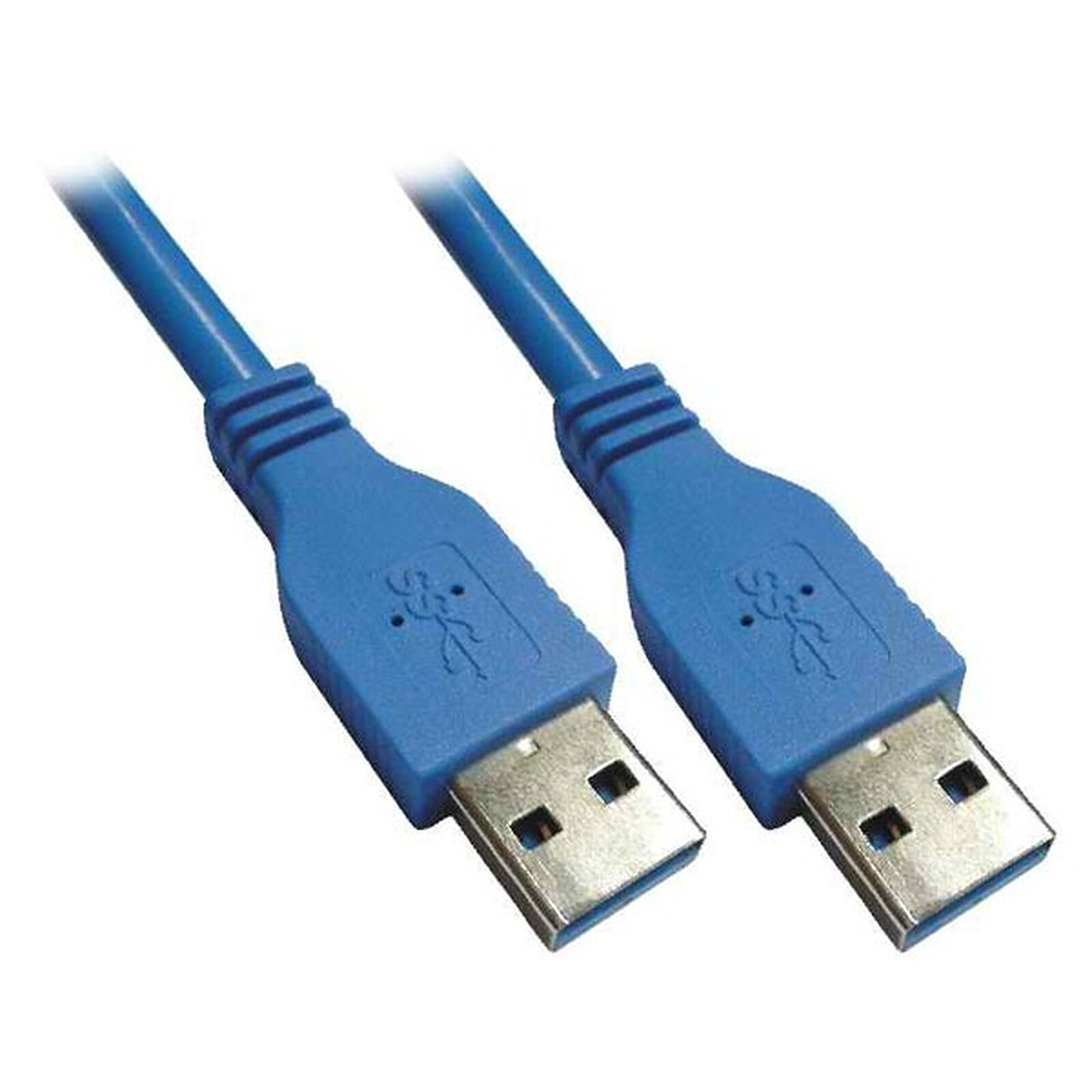 Câble de Charge Longueur 0,5 m Couleur Blanc Câble de Données SuperSpeed Jusqu'à 5 Gbit/S 9 Broches PremiumCord Rallonge USB 3.0 3 Blindages USB 3.0 Type A Femelle vers Mâle 