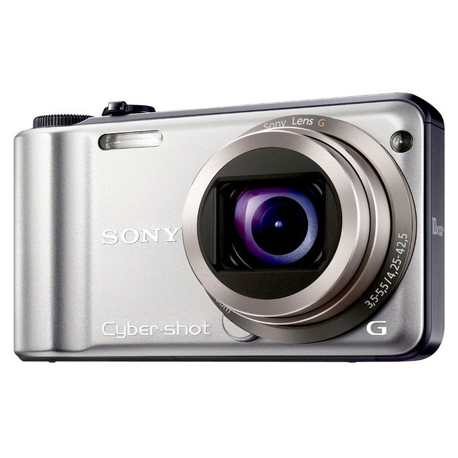 Sony Cybershot Dsc H55 Argent Appareil Photo Numerique Sony Sur