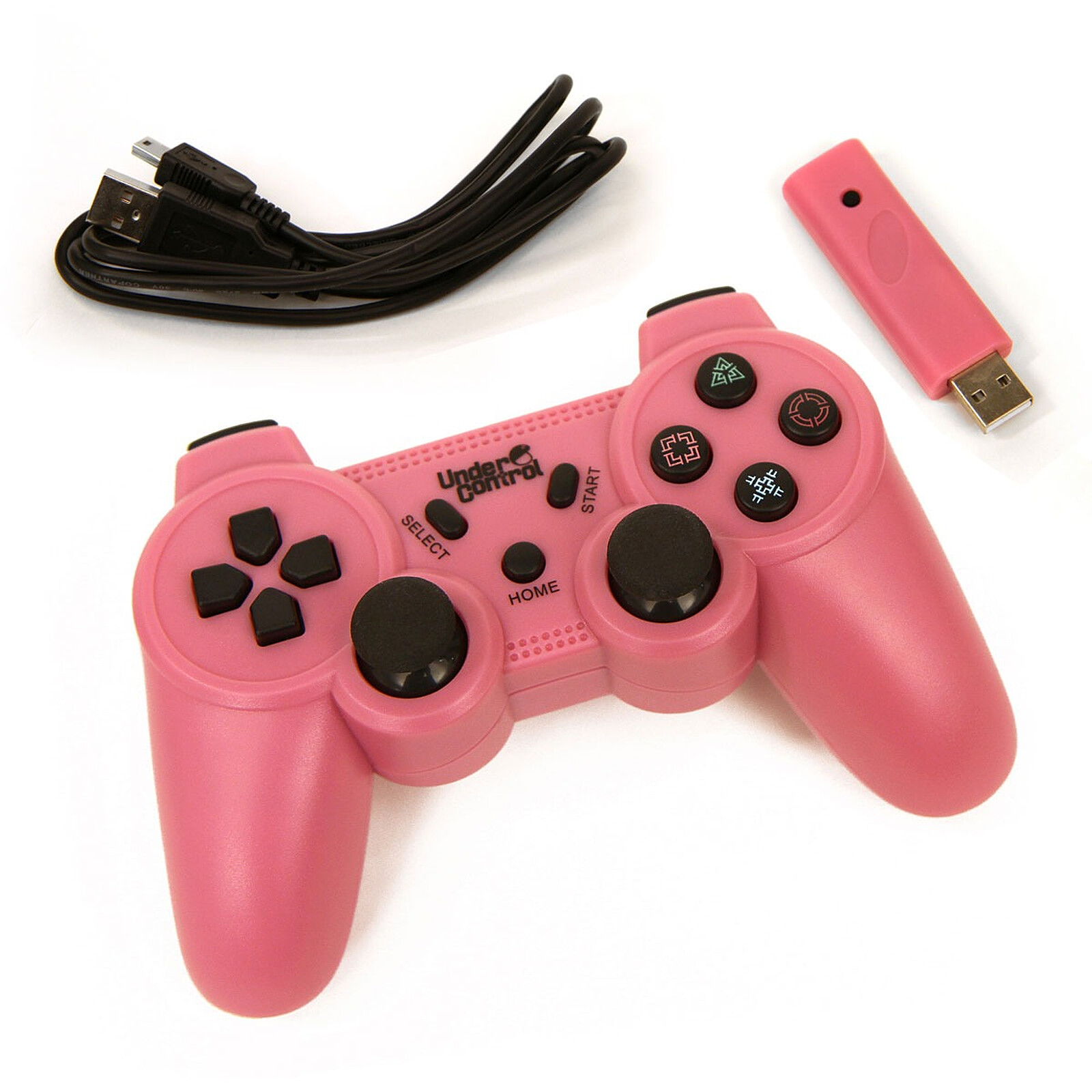 Under Control Wireless Controller rose (PS3) Accessoires PS3 Under