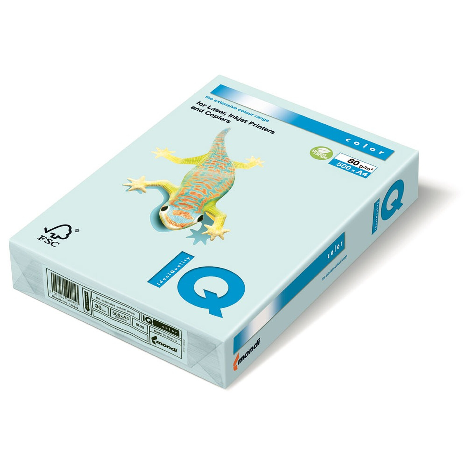 Mondi IQ Ramette de papier 500 feuilles A4 80g Bleu - Ramette de papier -  LDLC