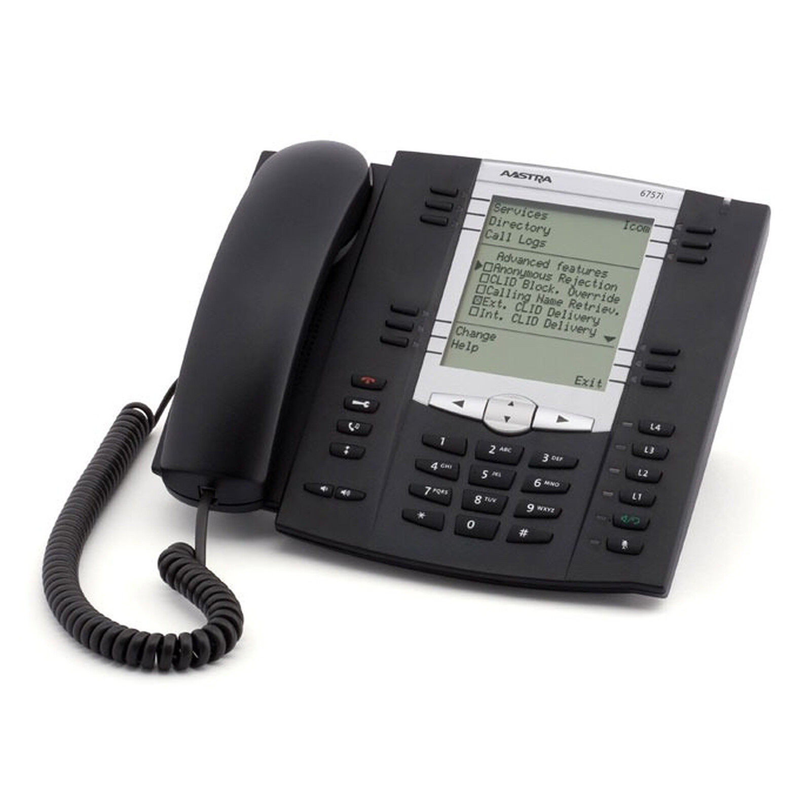 Téléphone Mitel Aastra 6755i : programmer des touches - Assistance