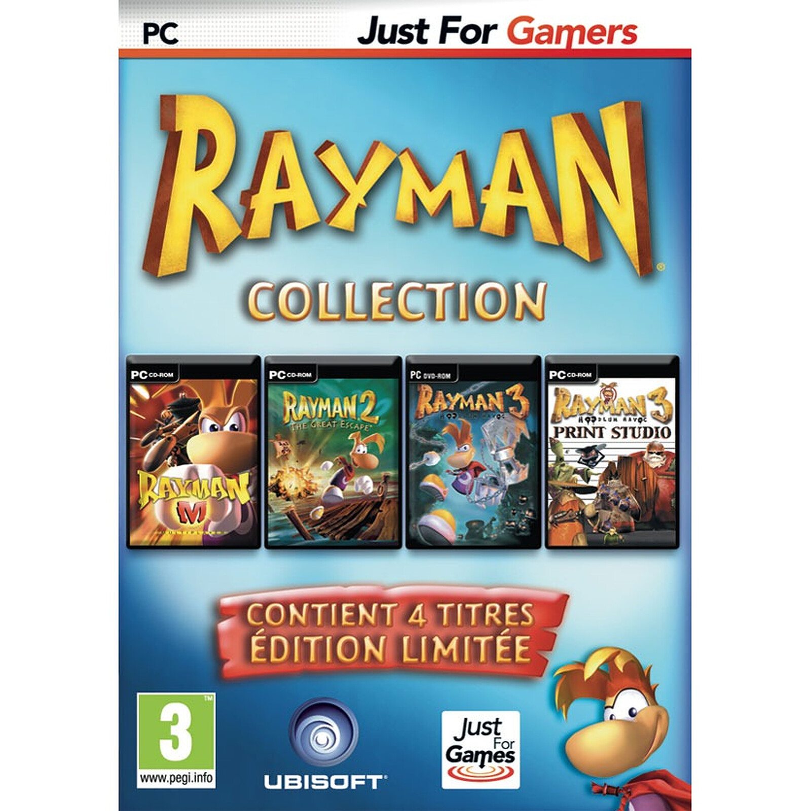 Rayman Collection Pack Anniversaire 10 Ans Pc Jeux Pc Ubisoft Sur Ldlc Com Museericorde