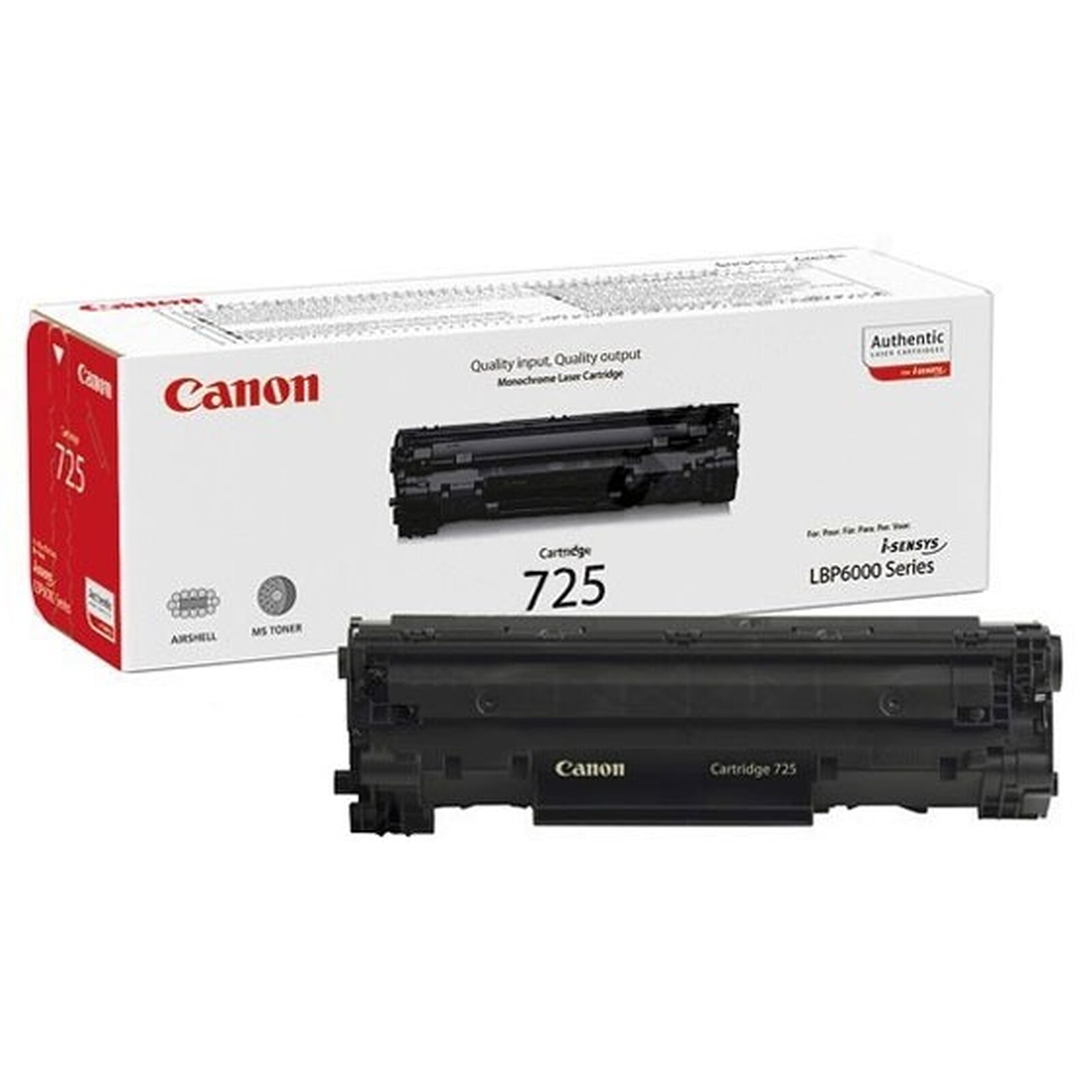 Canon 725 - Noir - Toner imprimante - LDLC