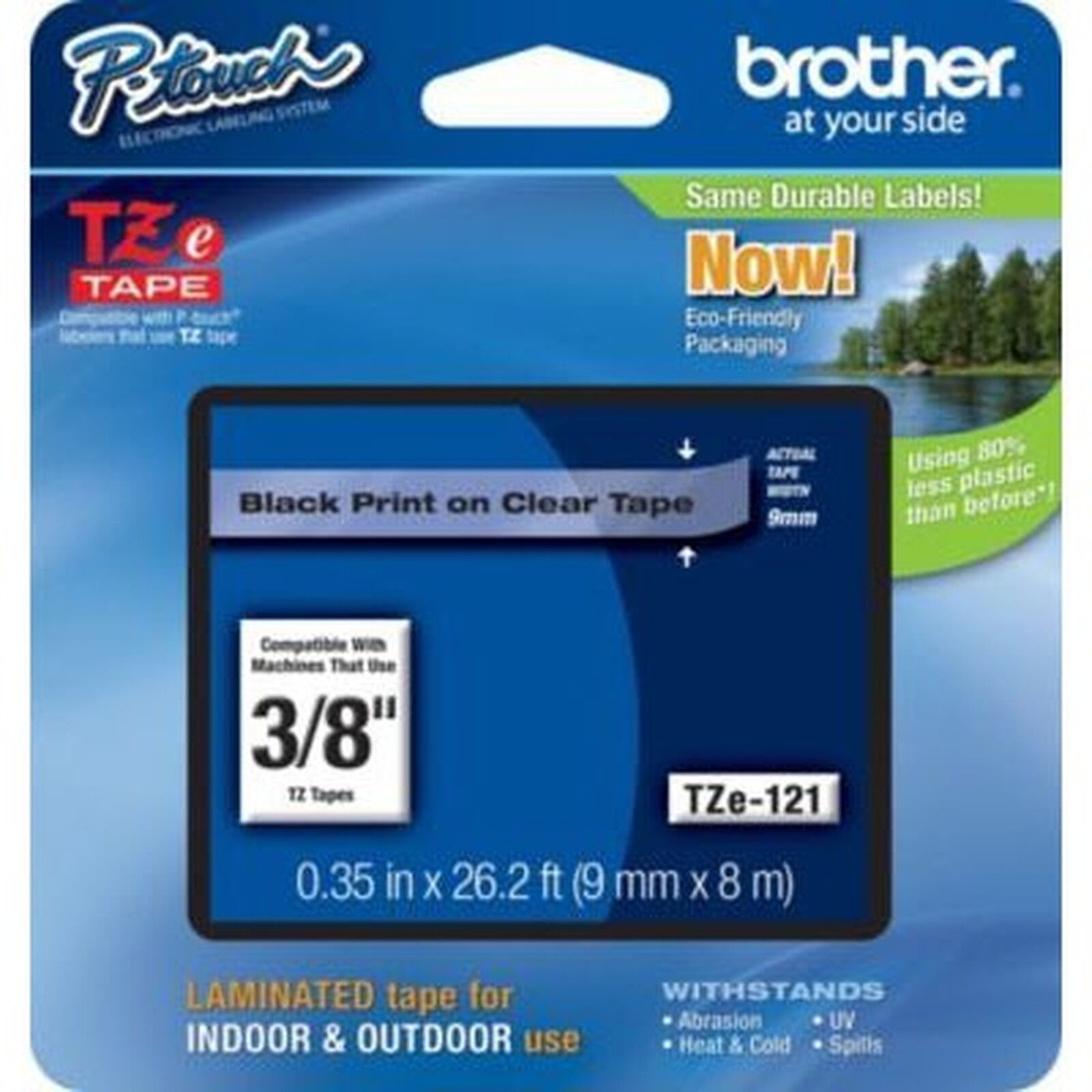 3 Rubans compatible Brother TZe-531 Noir sur Bleu cassette recharge pour étiqueteuse  Brother - Cartouche imprimante - LDLC