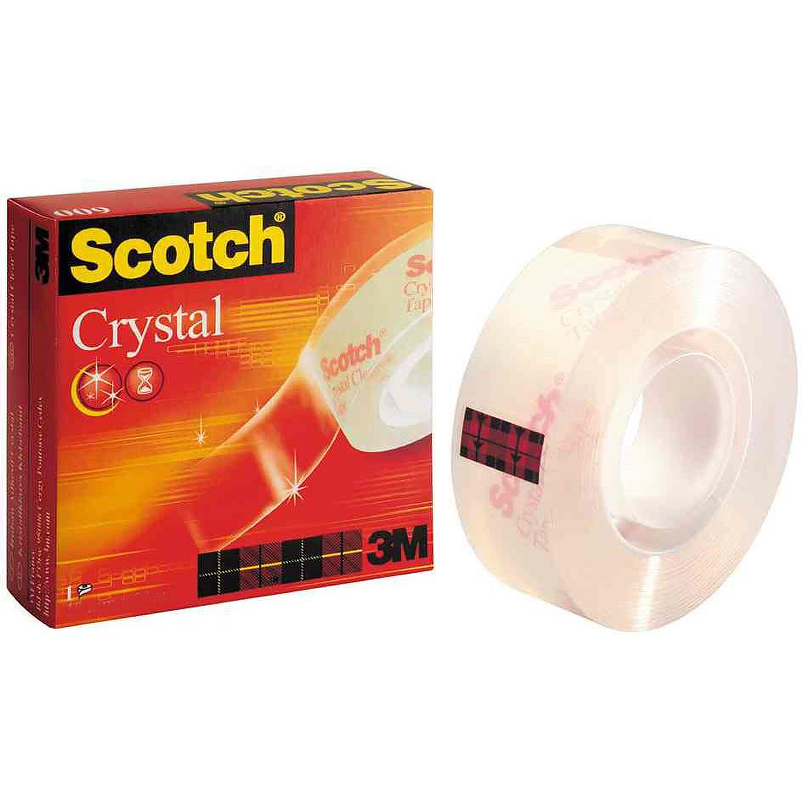 Scotch rouleau de ruban adhésif 50 mm x 66 m Transparent - Ruban adhésif &  colle - LDLC